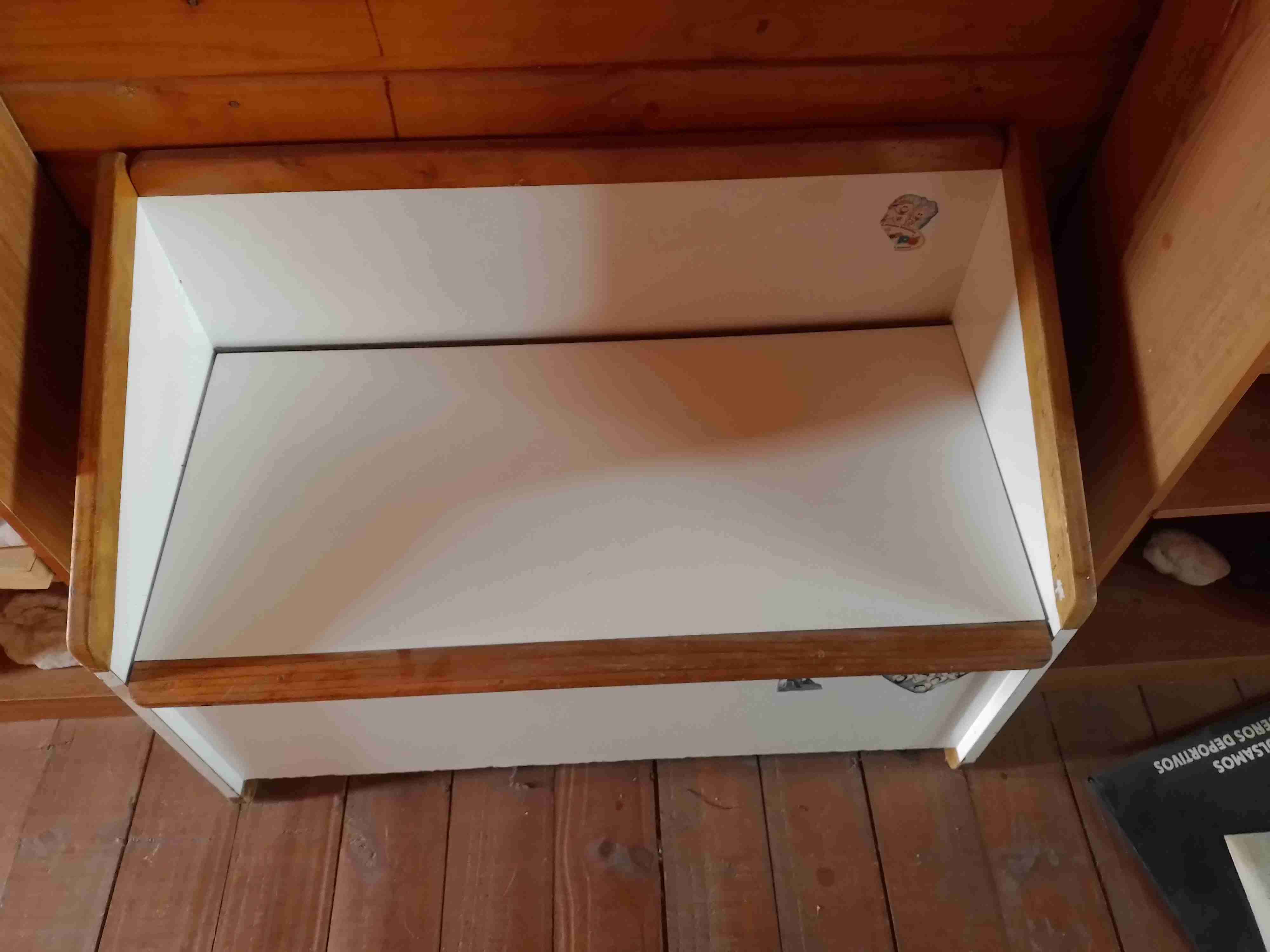 Banco organizador blanco - miniatura 3