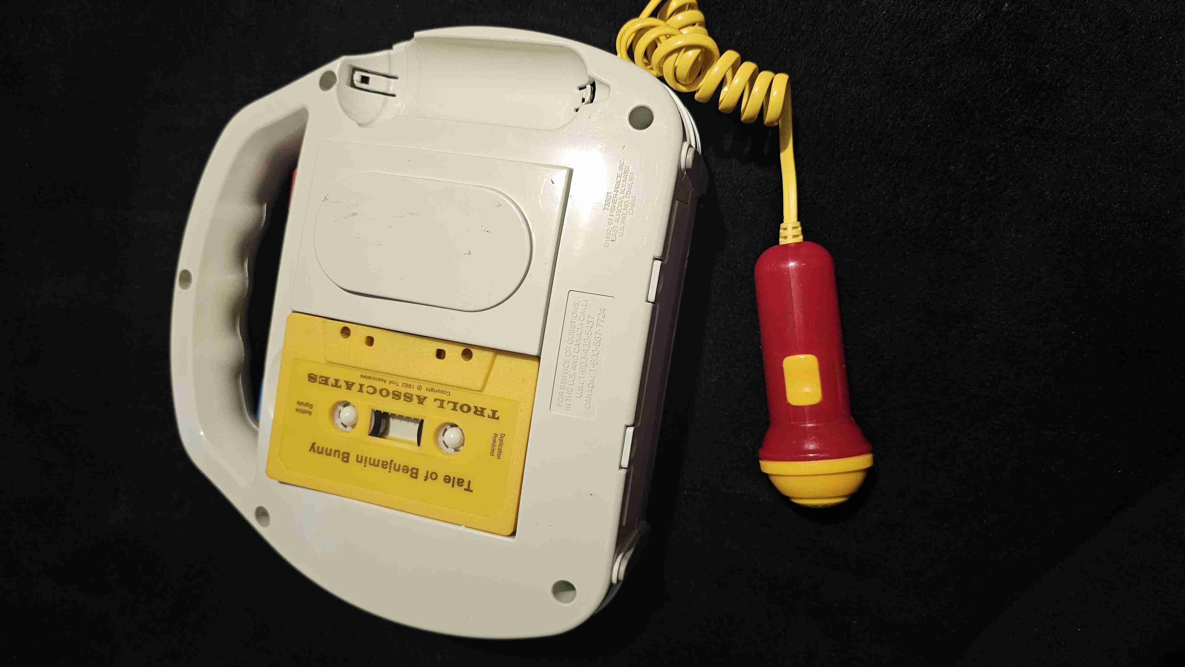 Grabadora casete Fisher Price vintage - miniatura 4