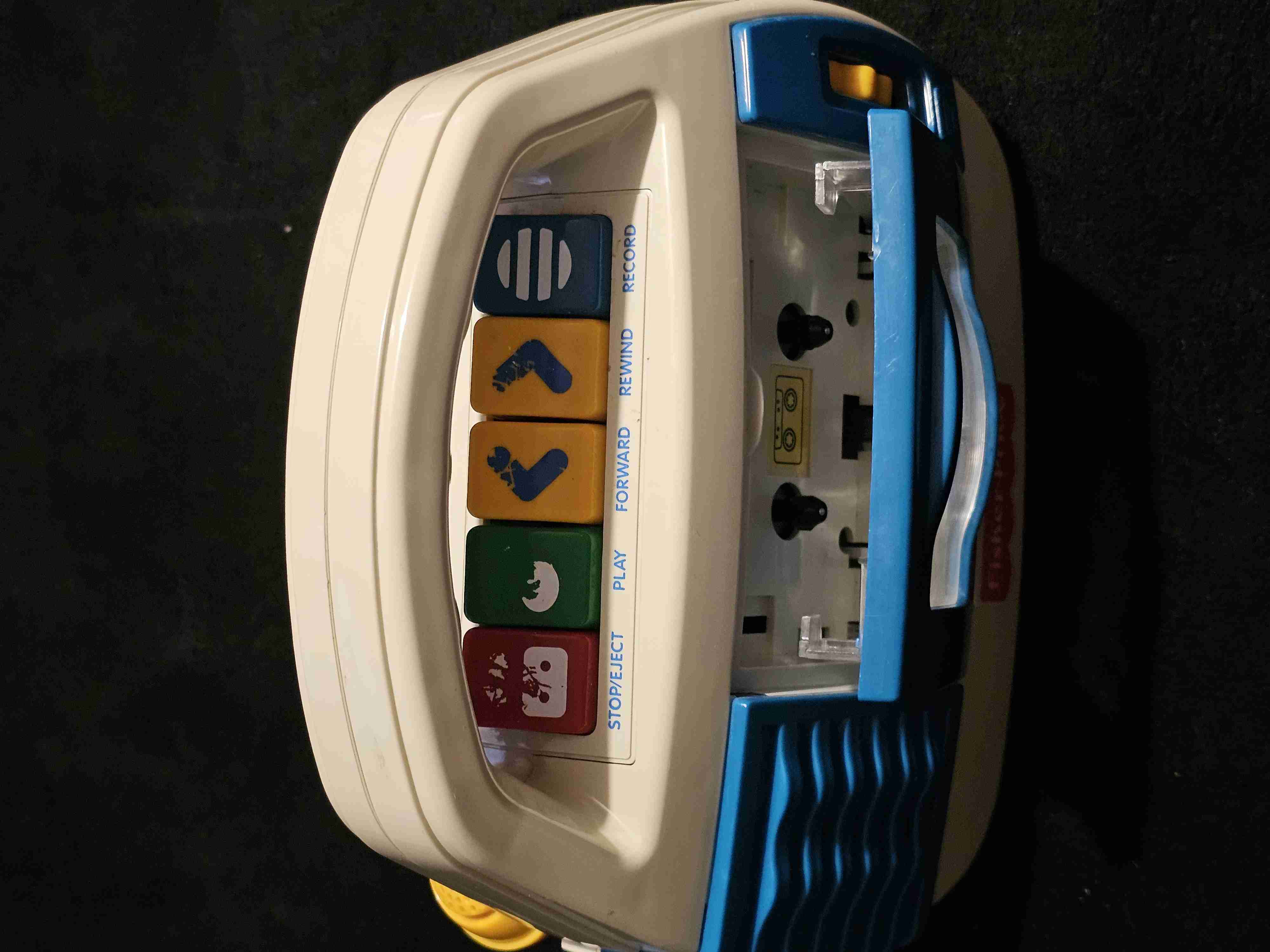 Grabadora casete Fisher Price vintage - miniatura 5