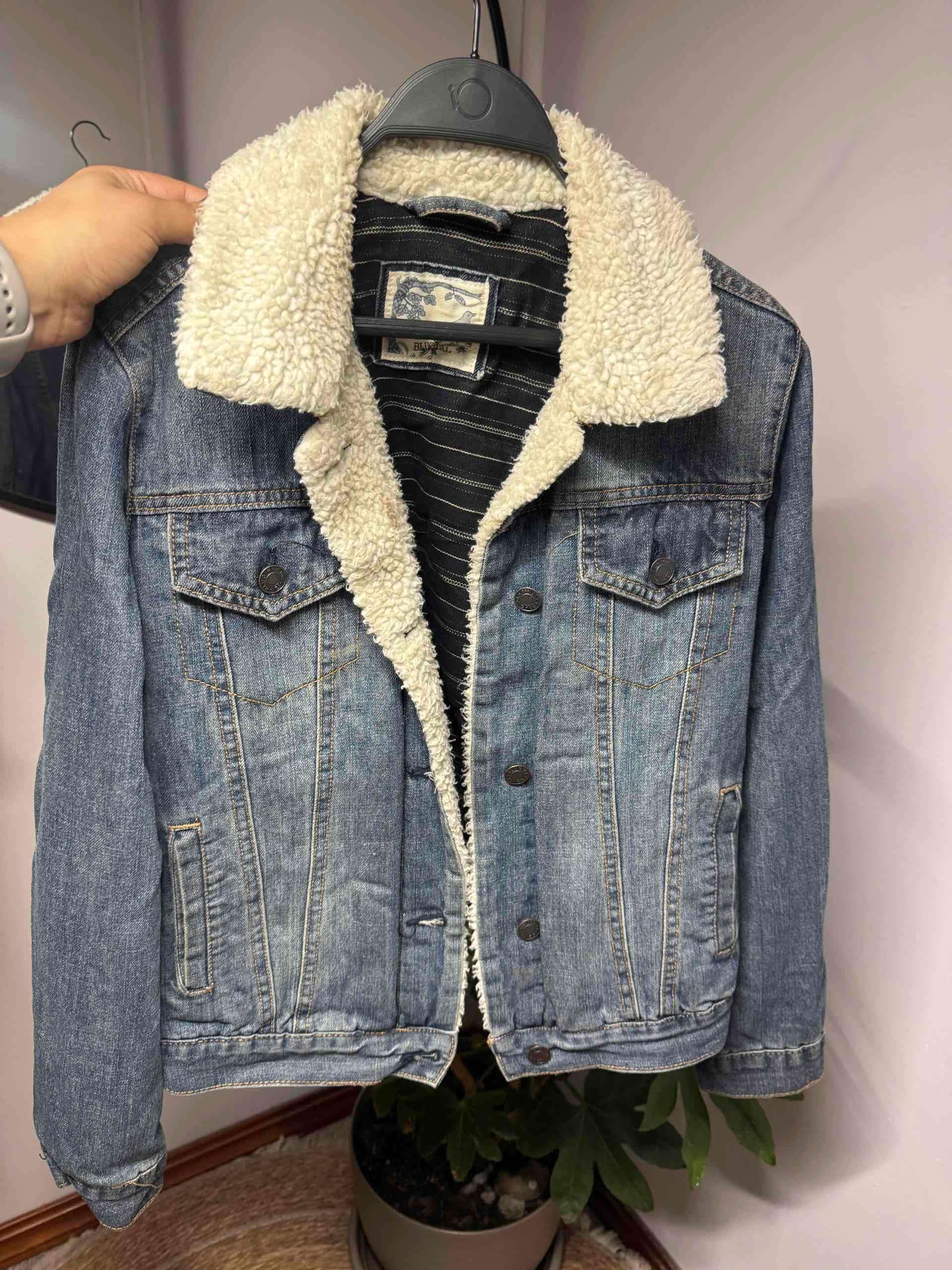 Chaqueta de mezclilla con forro - miniatura 1