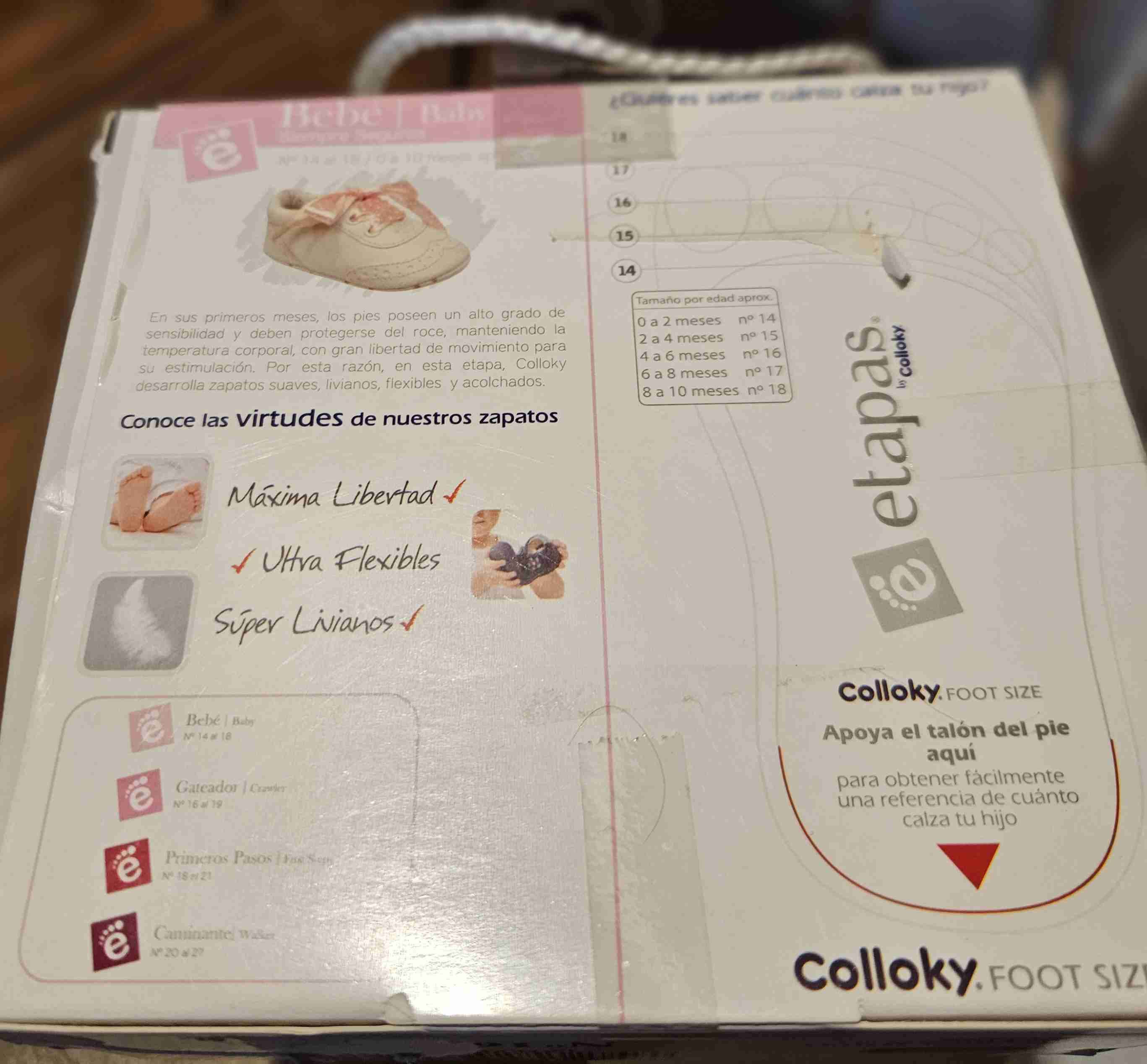 Zapatitos Colloky Número 16 - miniatura 4