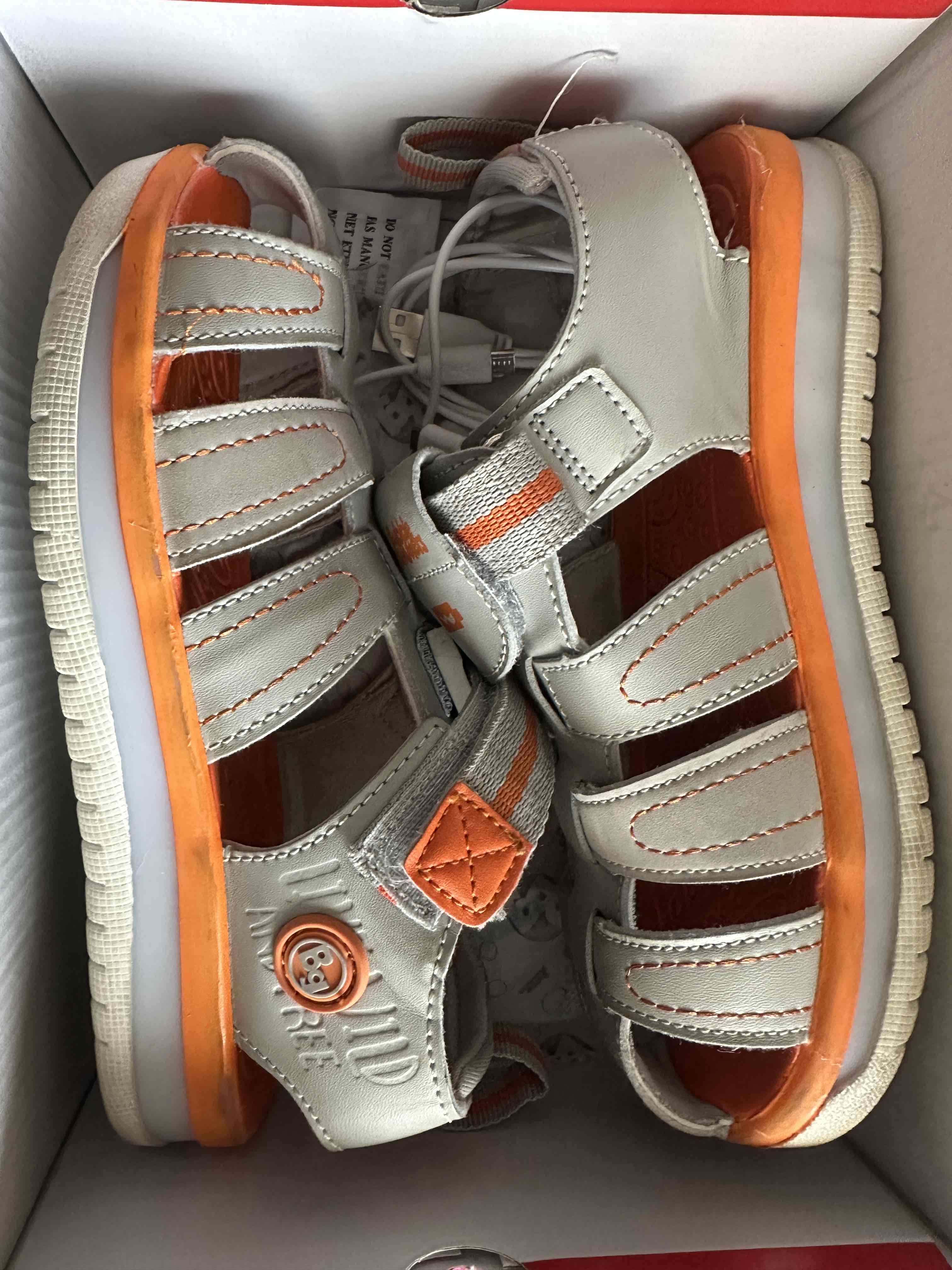 Sandalias Bubble Gummers niño blancas - miniatura 3