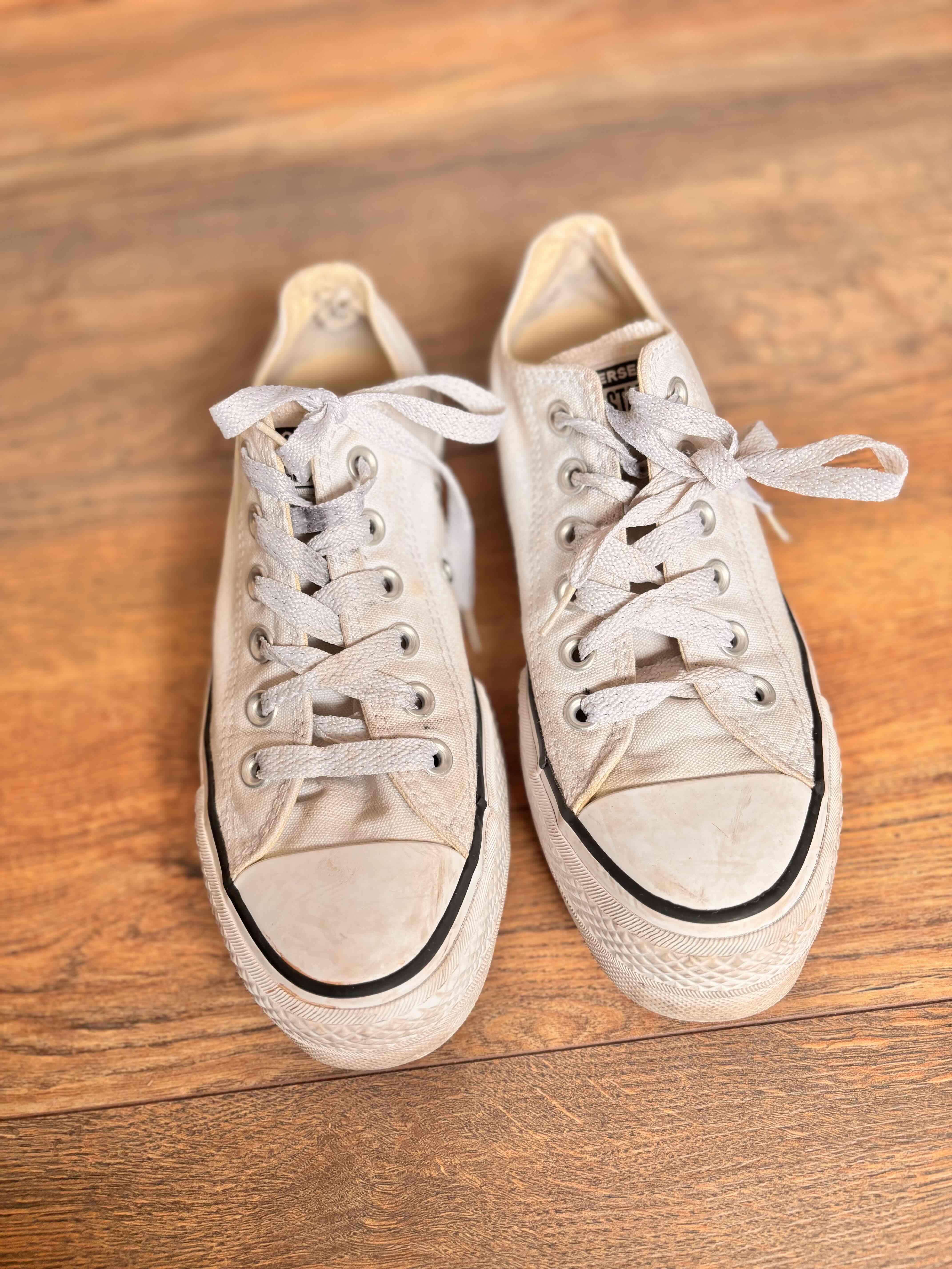 Zapatillas converse plataforma blanca - miniatura 2