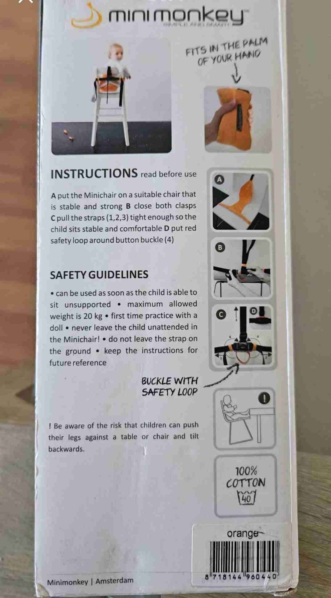 Silla de viaje portátil para bebé - miniatura 3