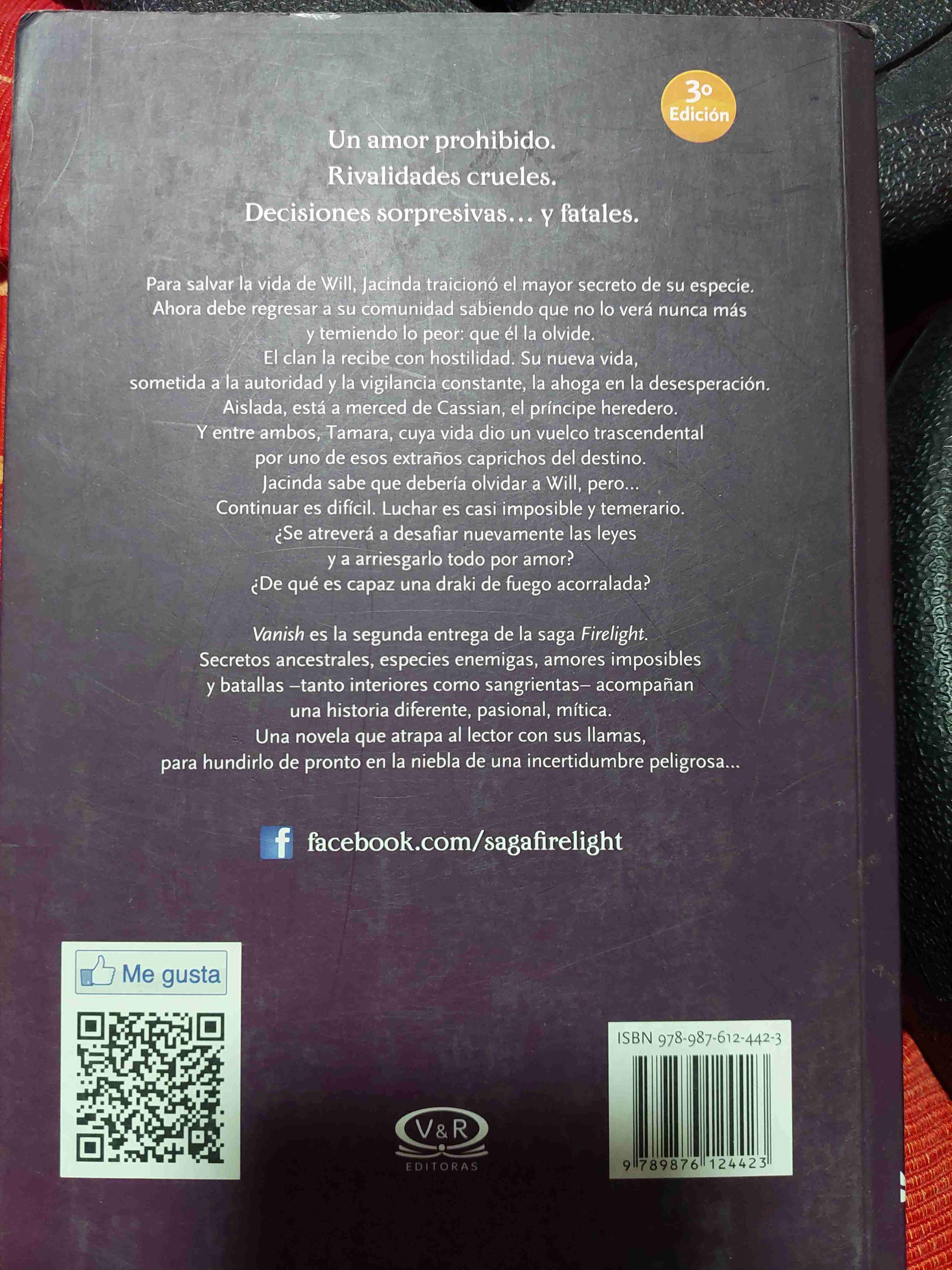 Libro Vanish - Saga Firelight - miniatura 2