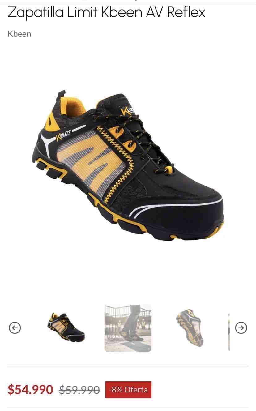 Zapatillas de seguridad negras KBEEN - miniatura 6