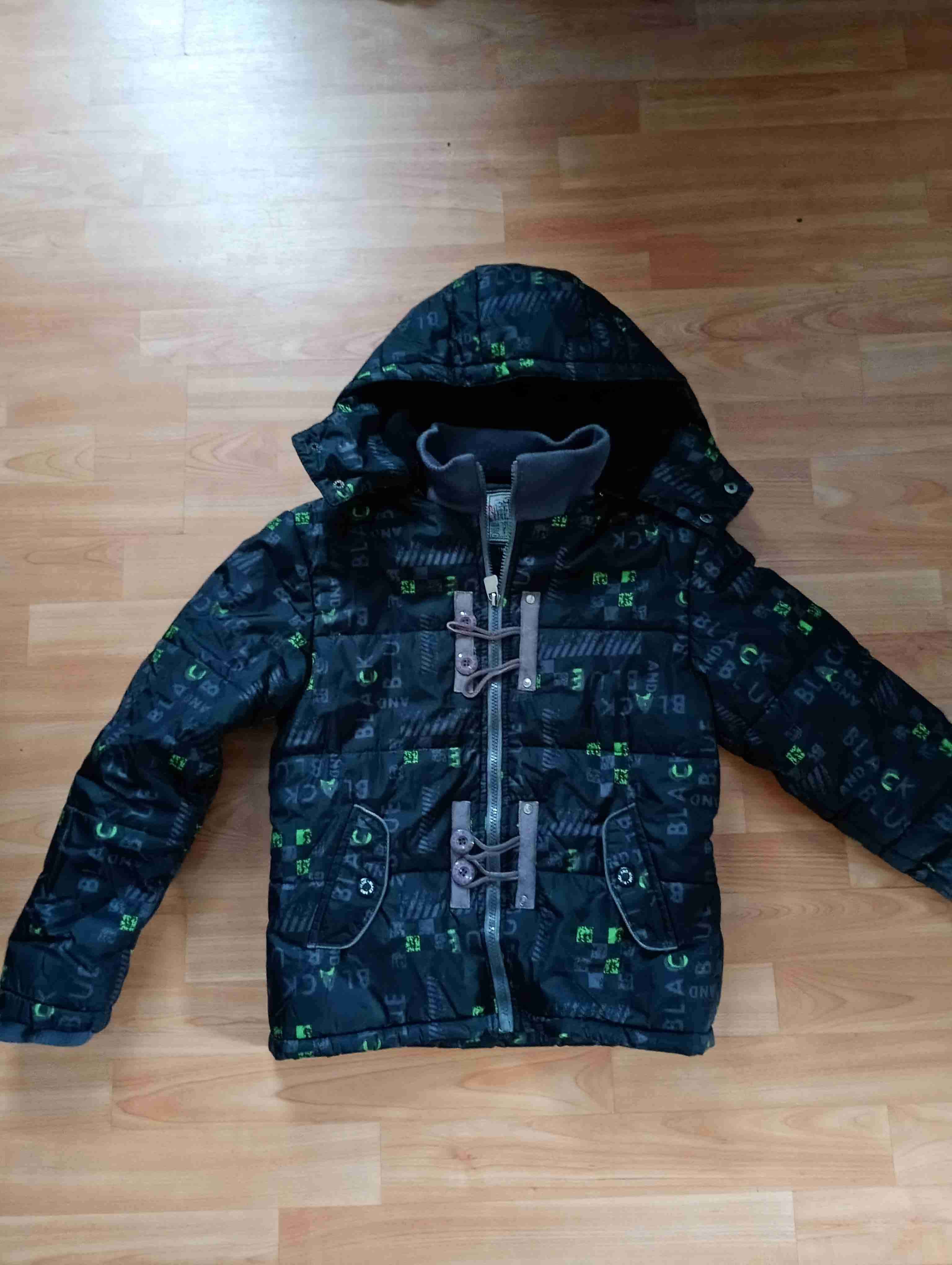 Chaqueta infantil acolchada negra - miniatura 6