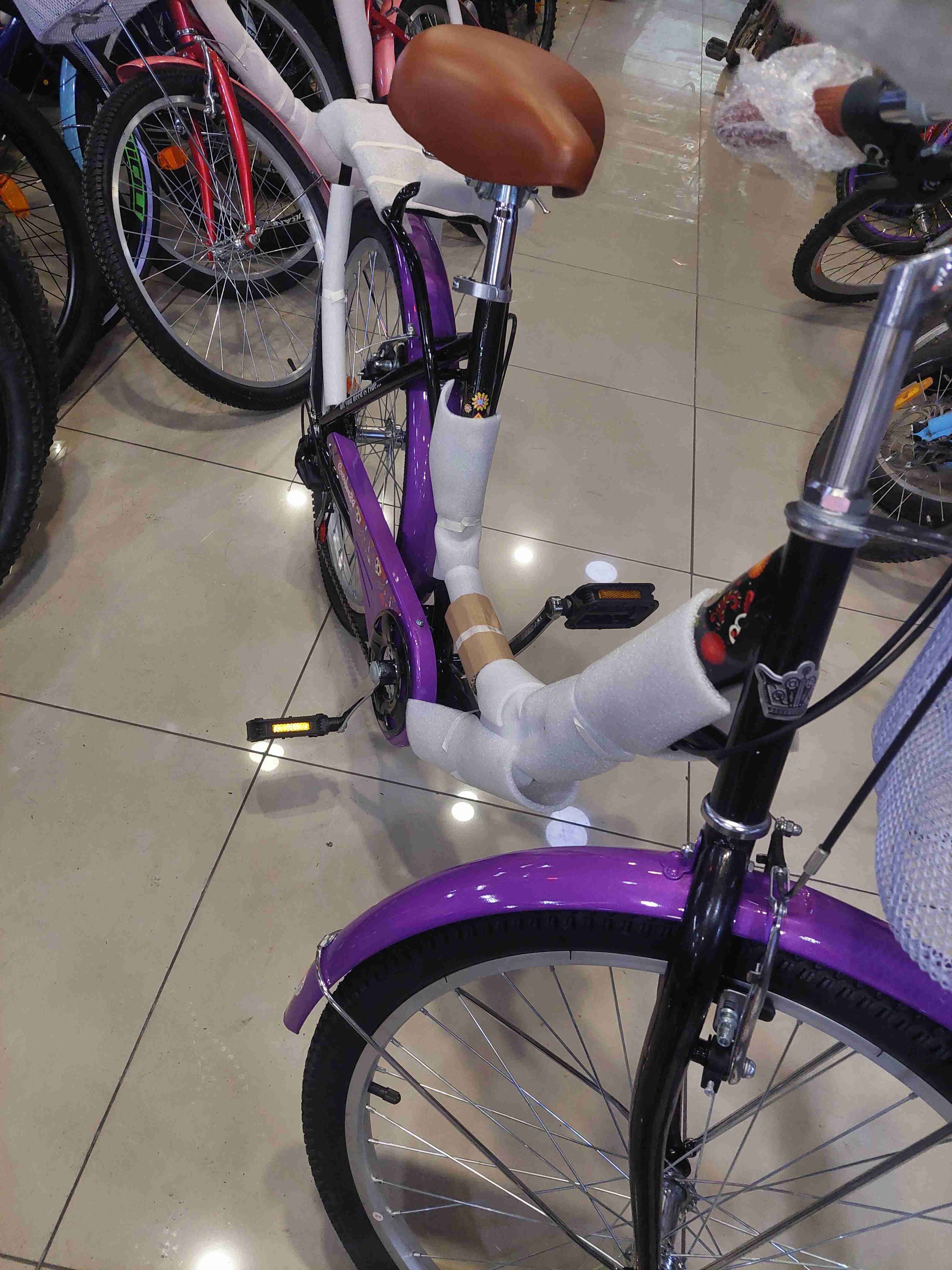 Bicicleta urbana con canasto - miniatura 3