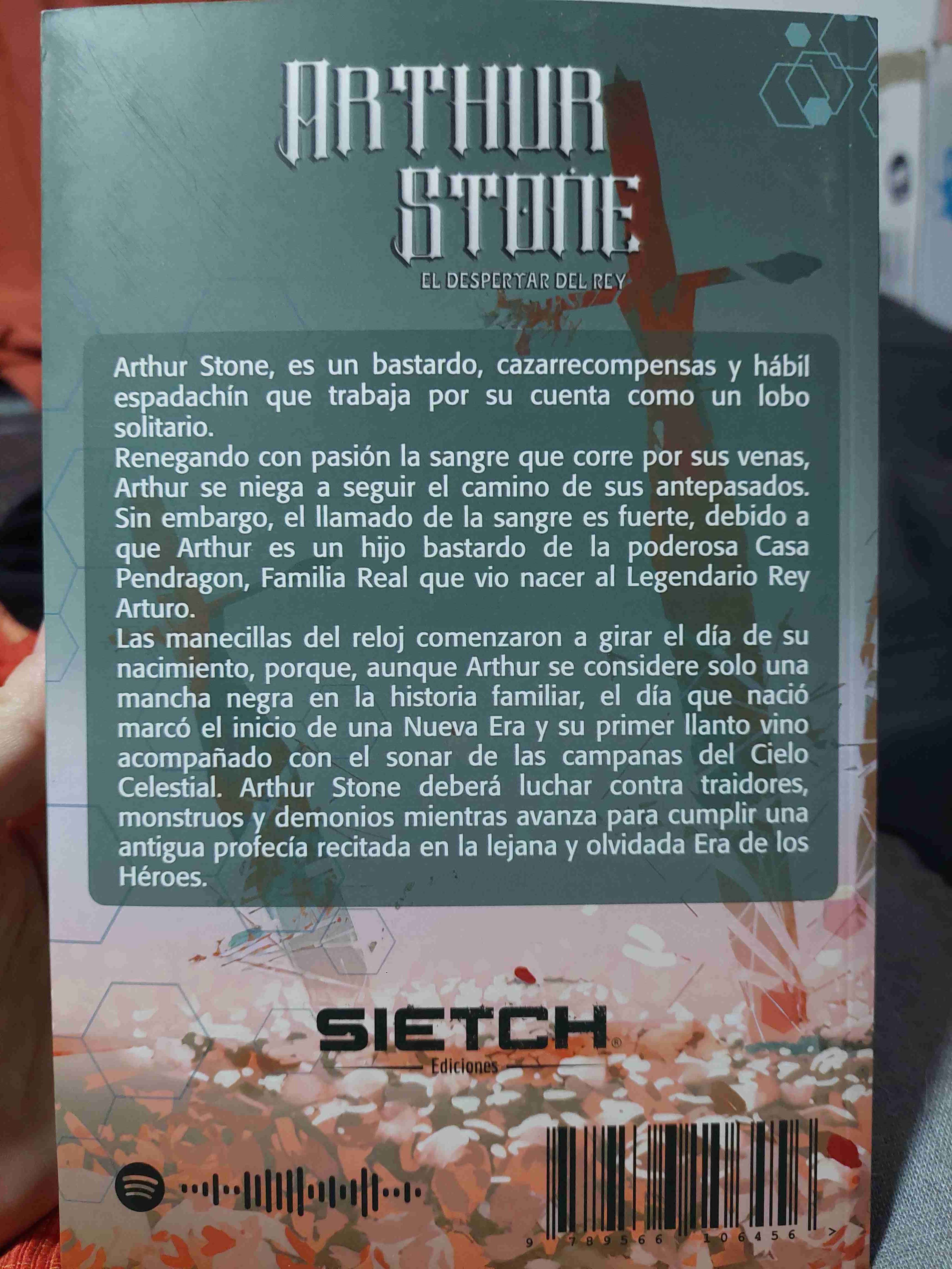 Libro 'Arthur Stone: El despertar del rey' - miniatura 2