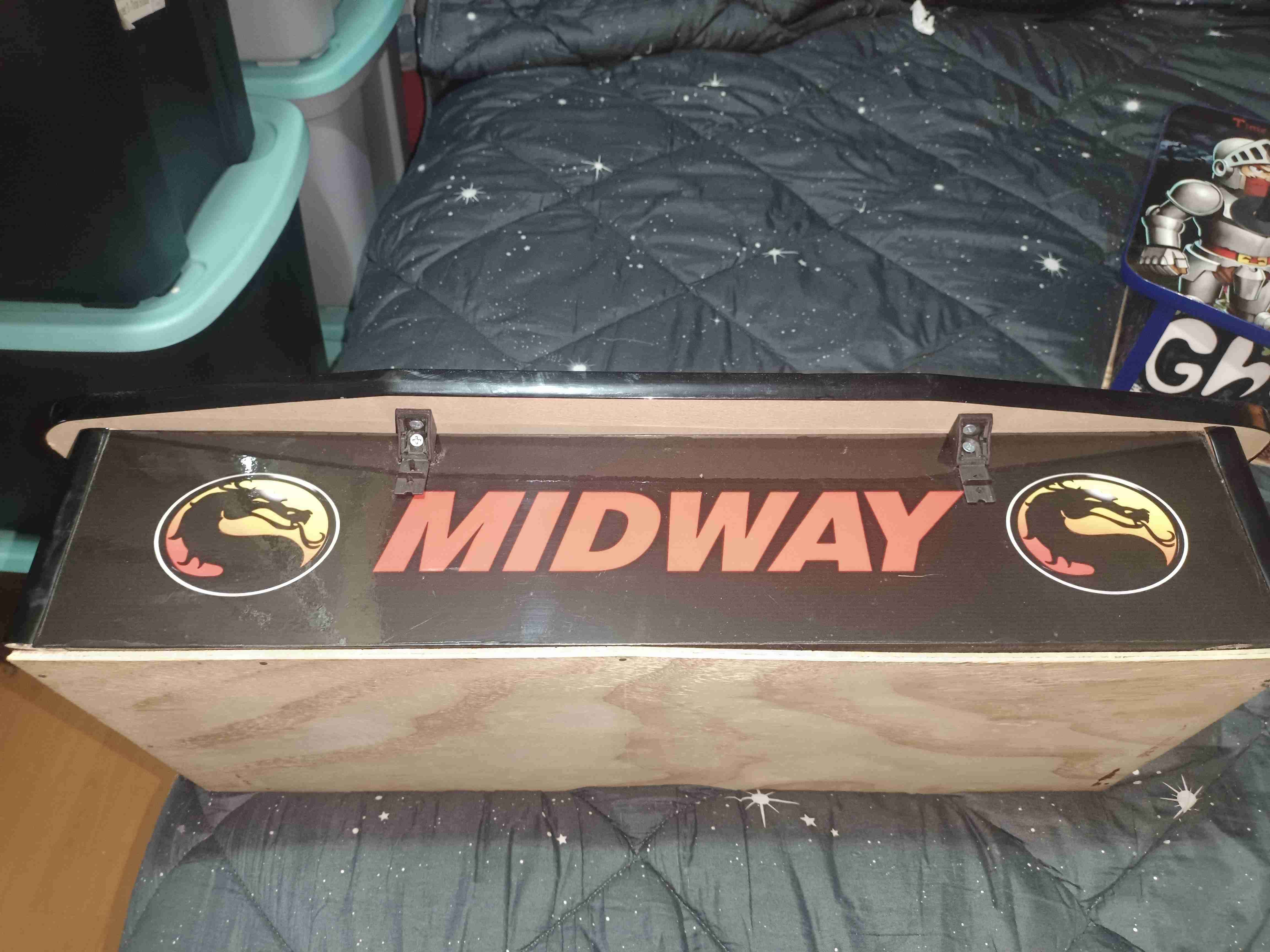 Arcade Mortal Kombat II , joystick doble control - miniatura 2