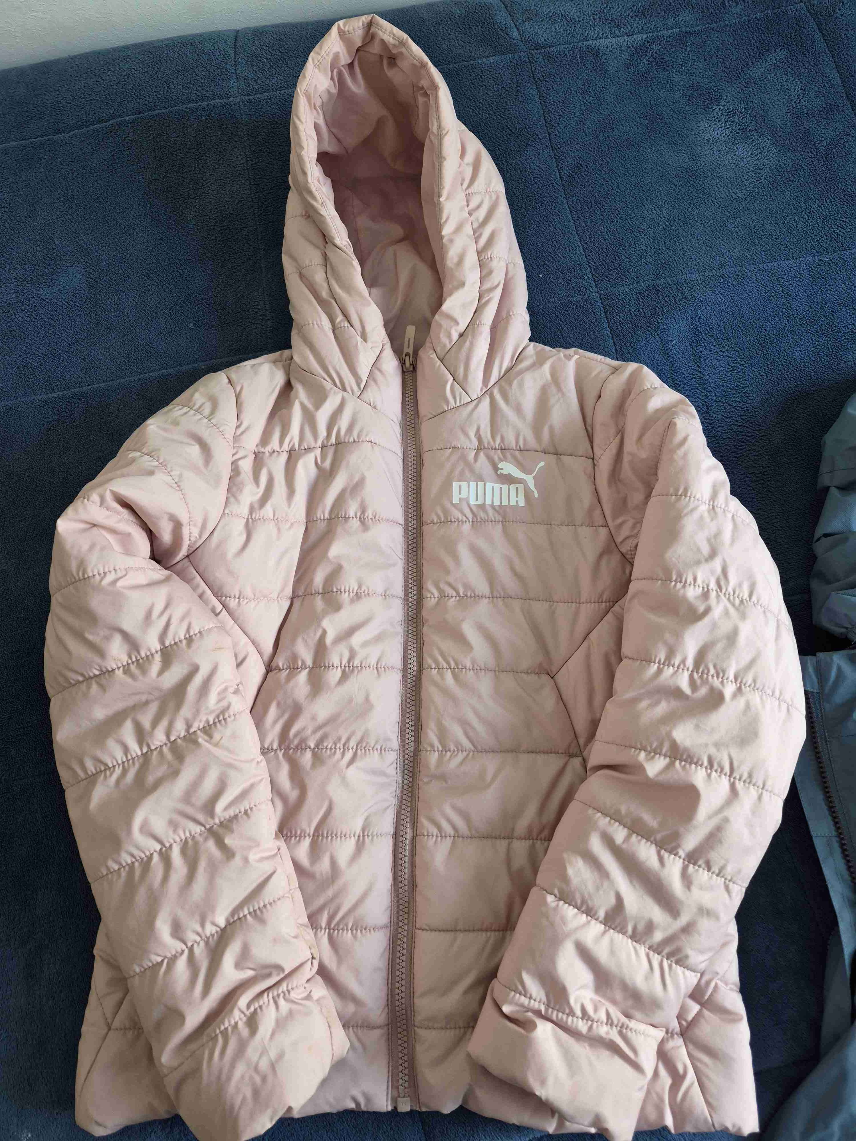 Chaqueta rosada con capucha Puma - miniatura 1