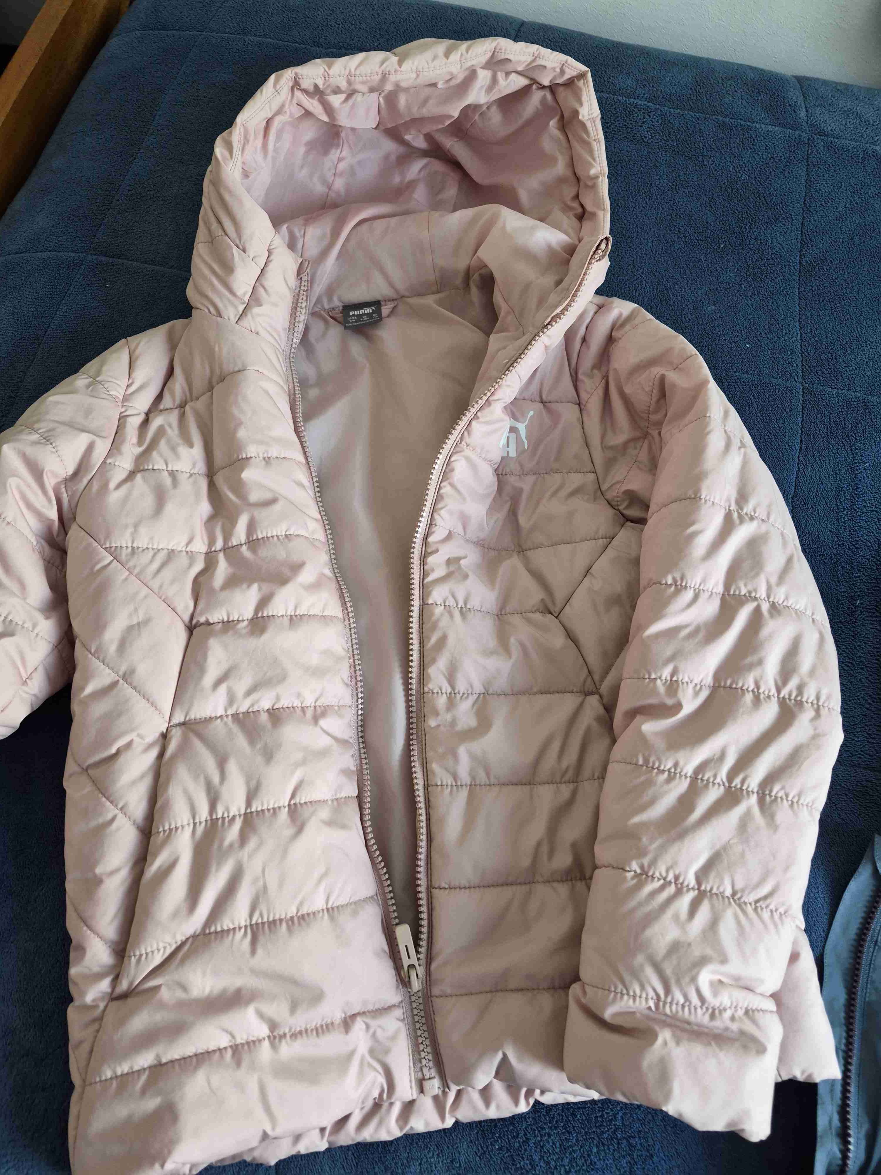 Chaqueta rosada con capucha Puma - miniatura 4