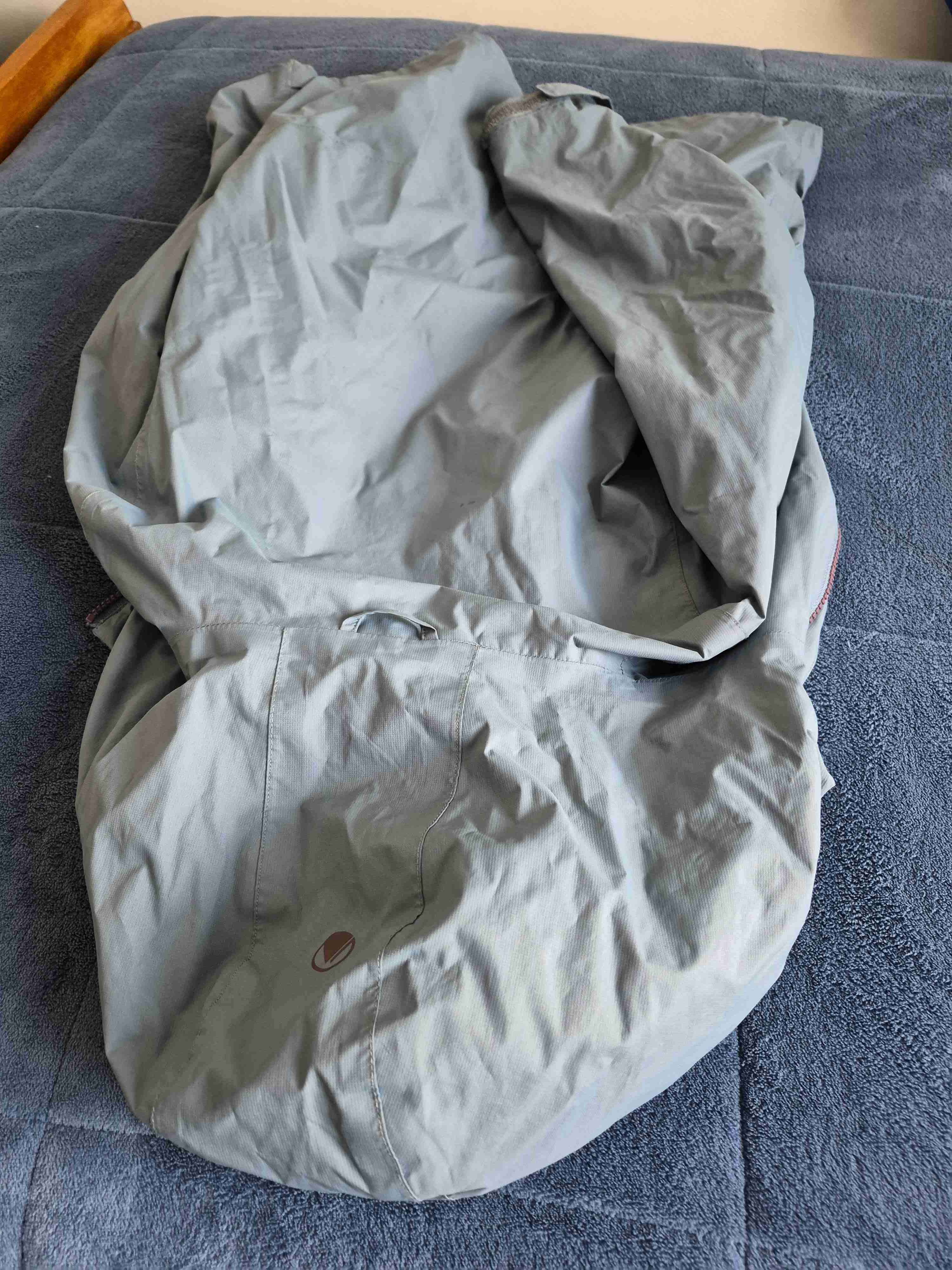 Parka infantil verde con capucha - miniatura 4