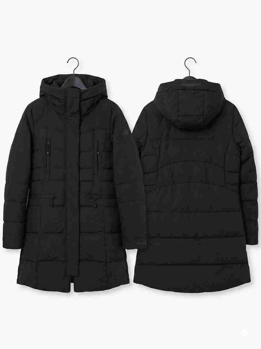 Abrigo negro acolchado - miniatura 2