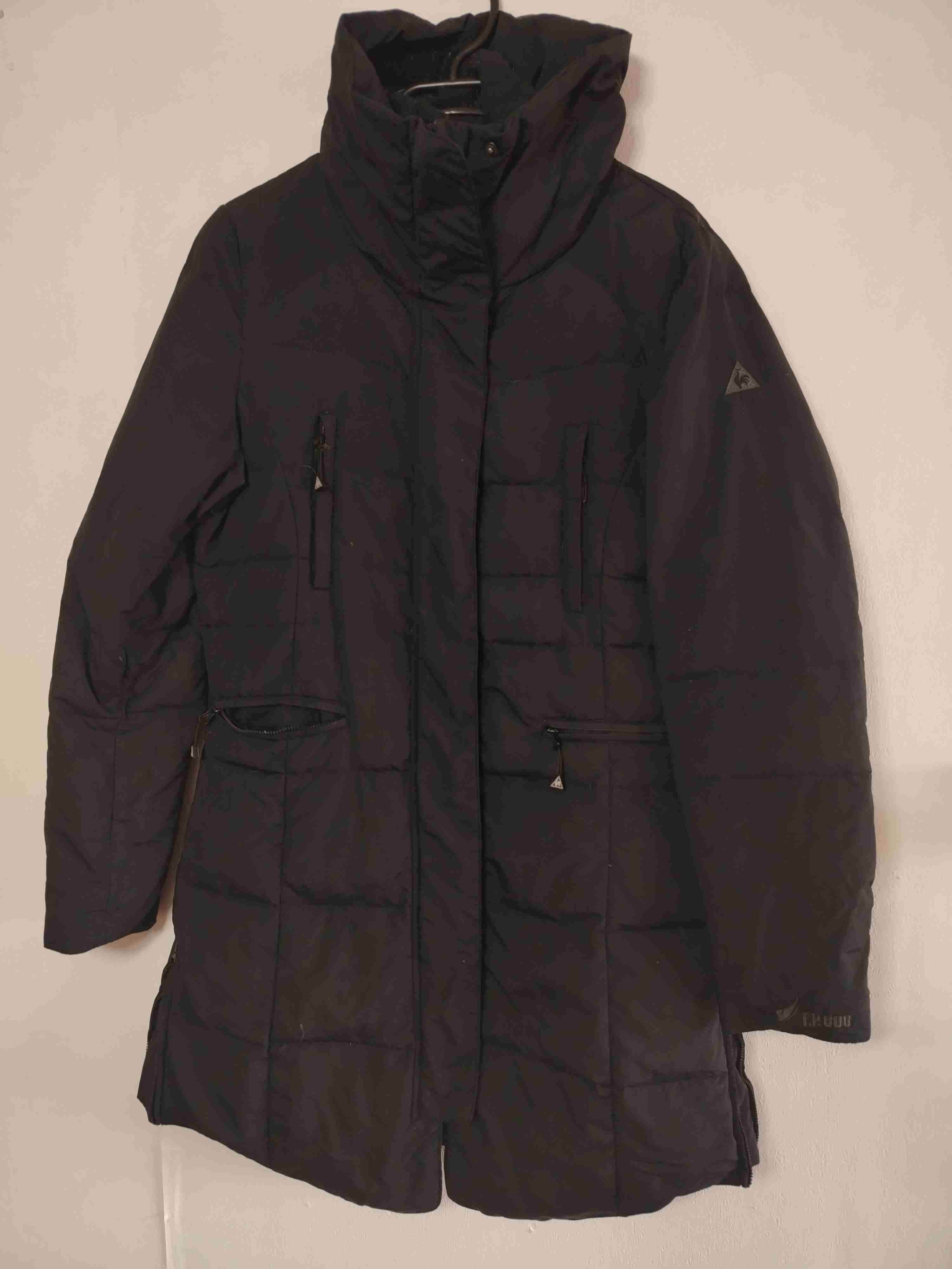 Abrigo negro acolchado - miniatura 5