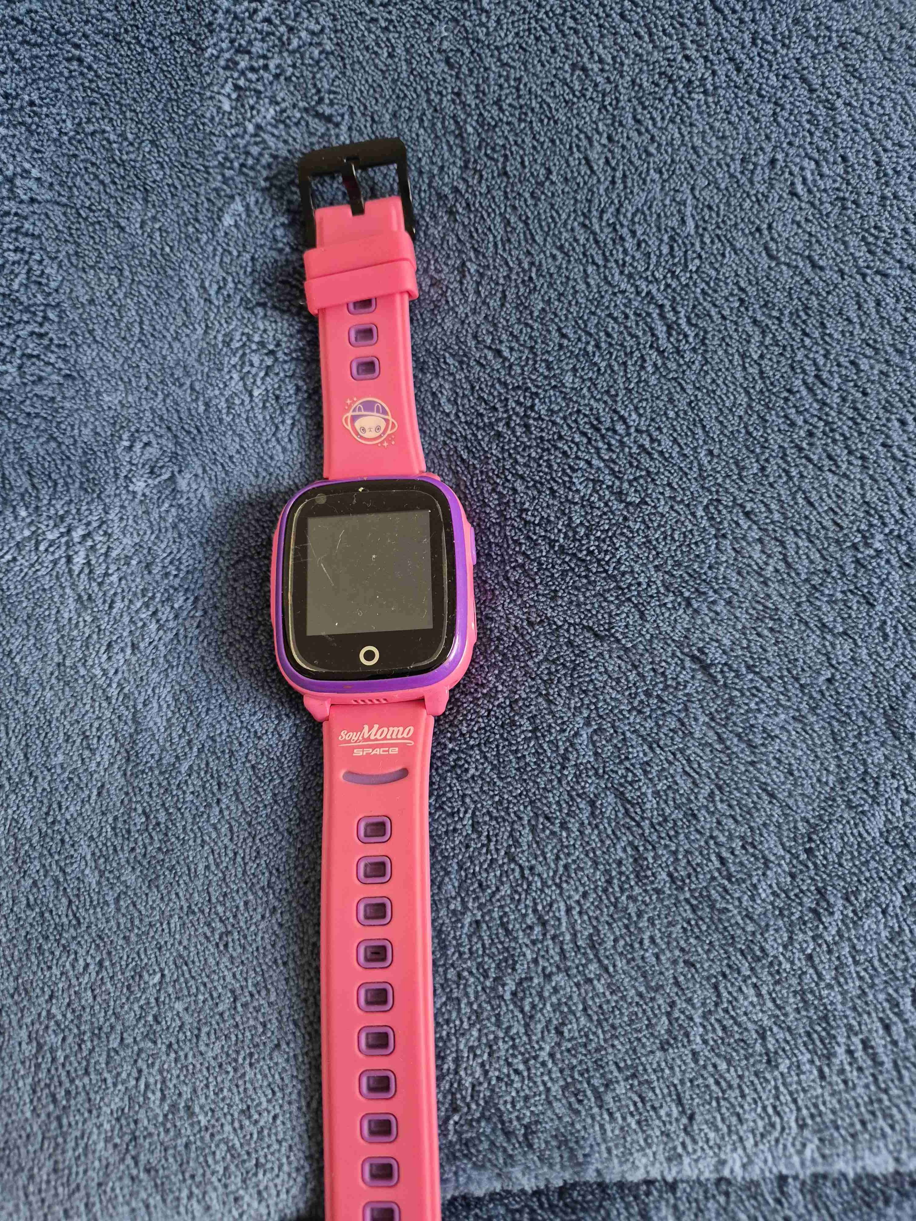 Reloj inteligente infantil rosa SoyMomo - miniatura 2