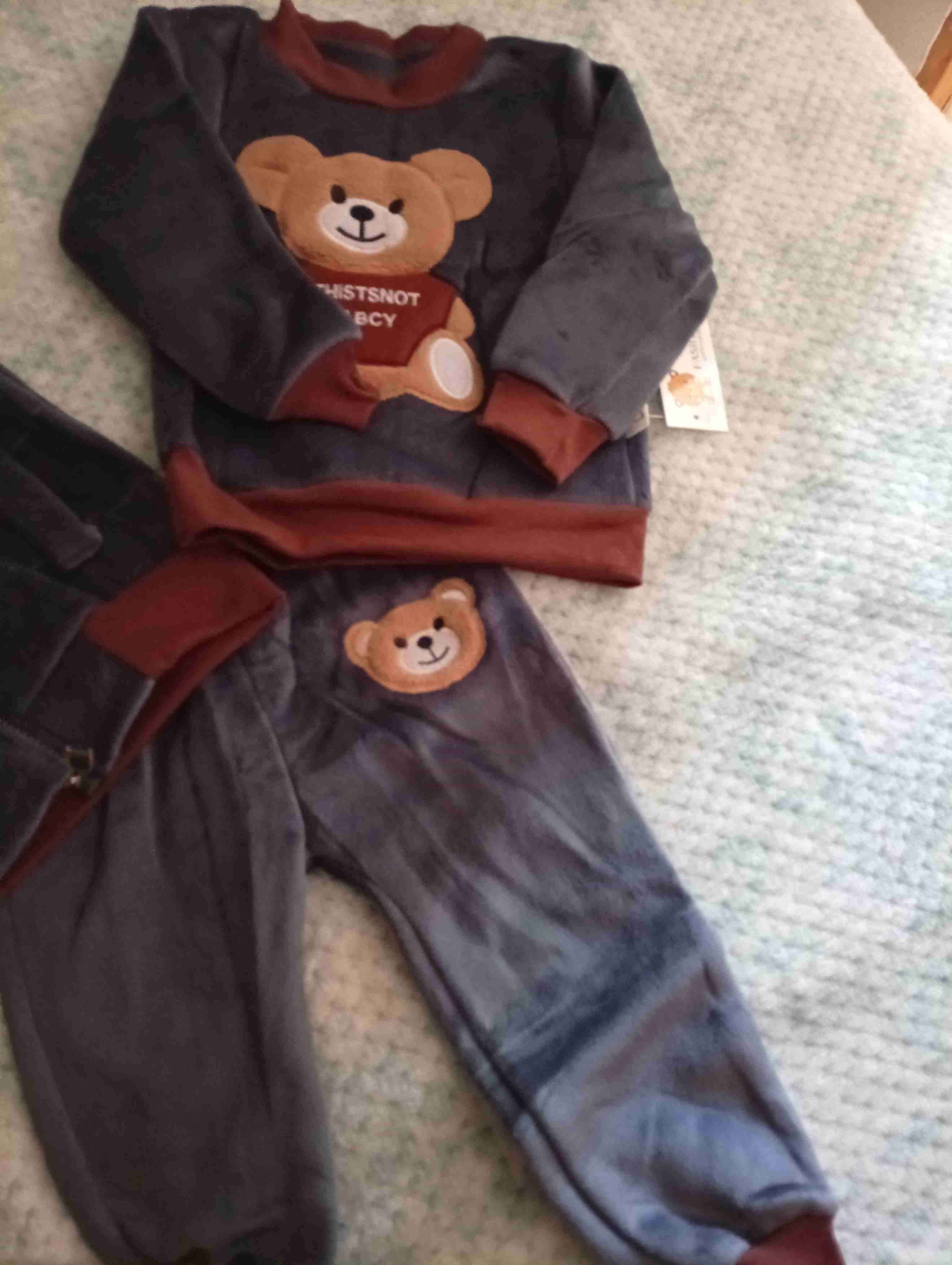 Conjunto polar infantil con oso - miniatura 3