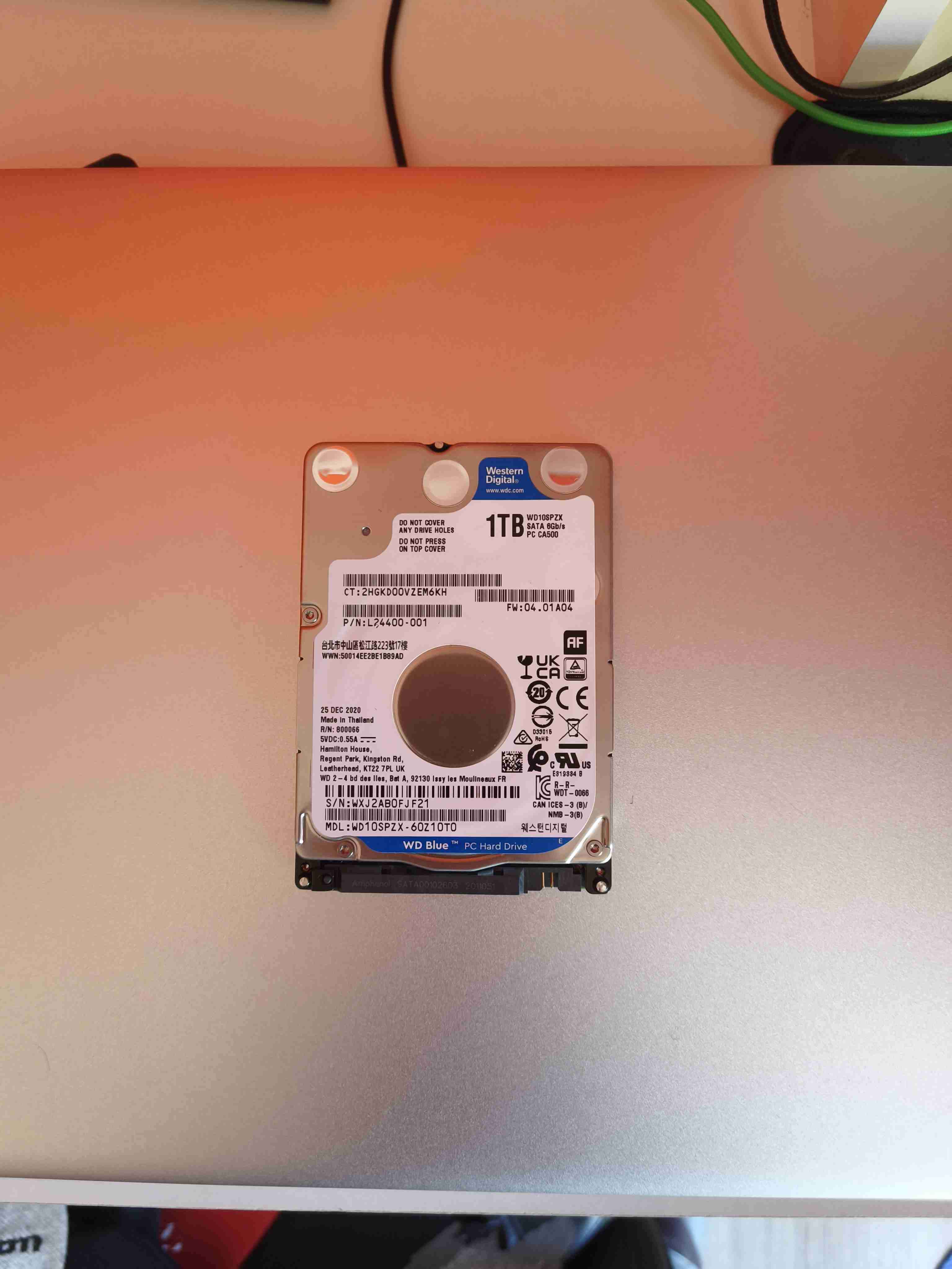 Disco duro Western Digital 1TB