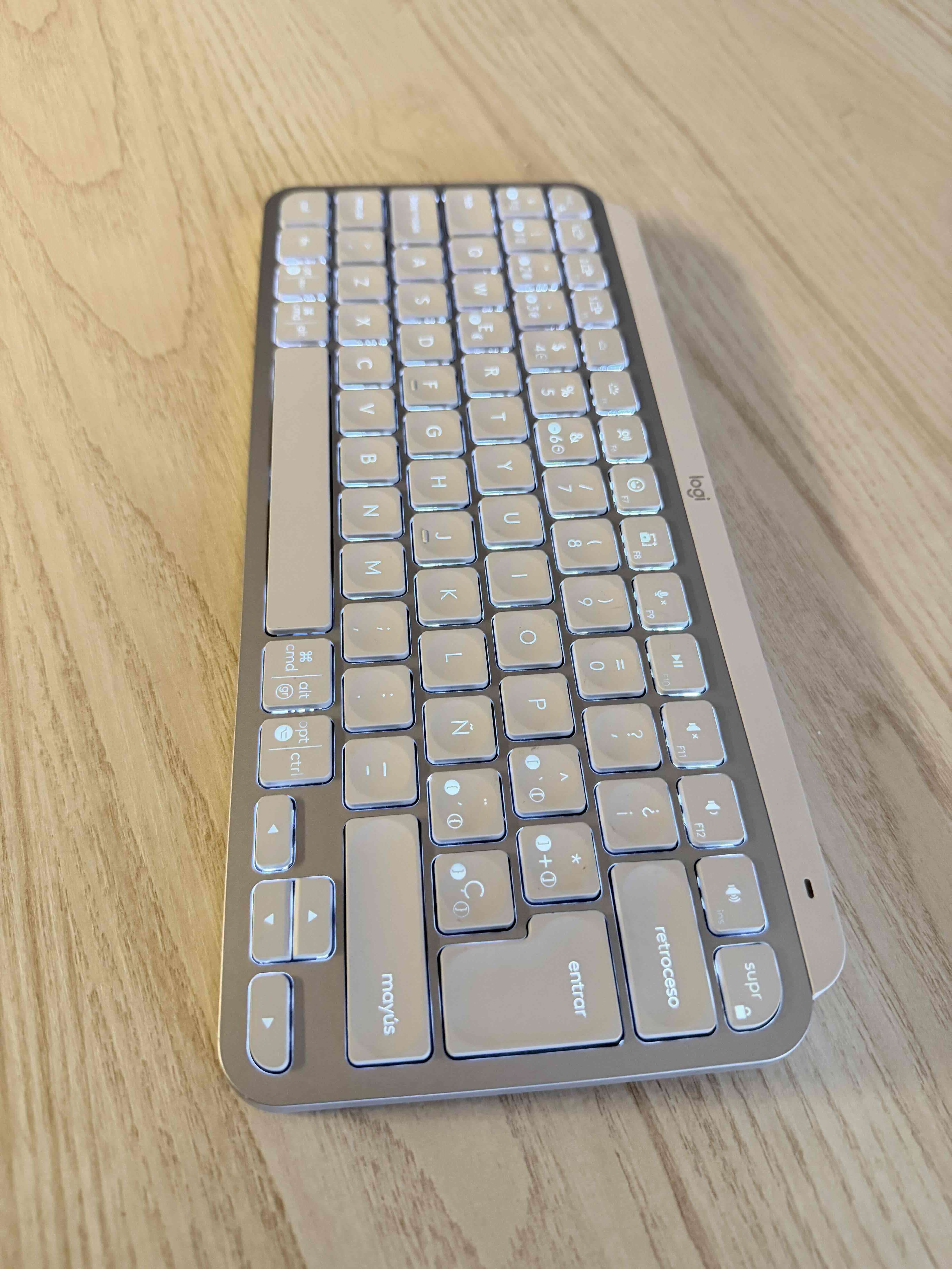 Teclado inalámbrico Logitech MX Keys Mini - miniatura 1