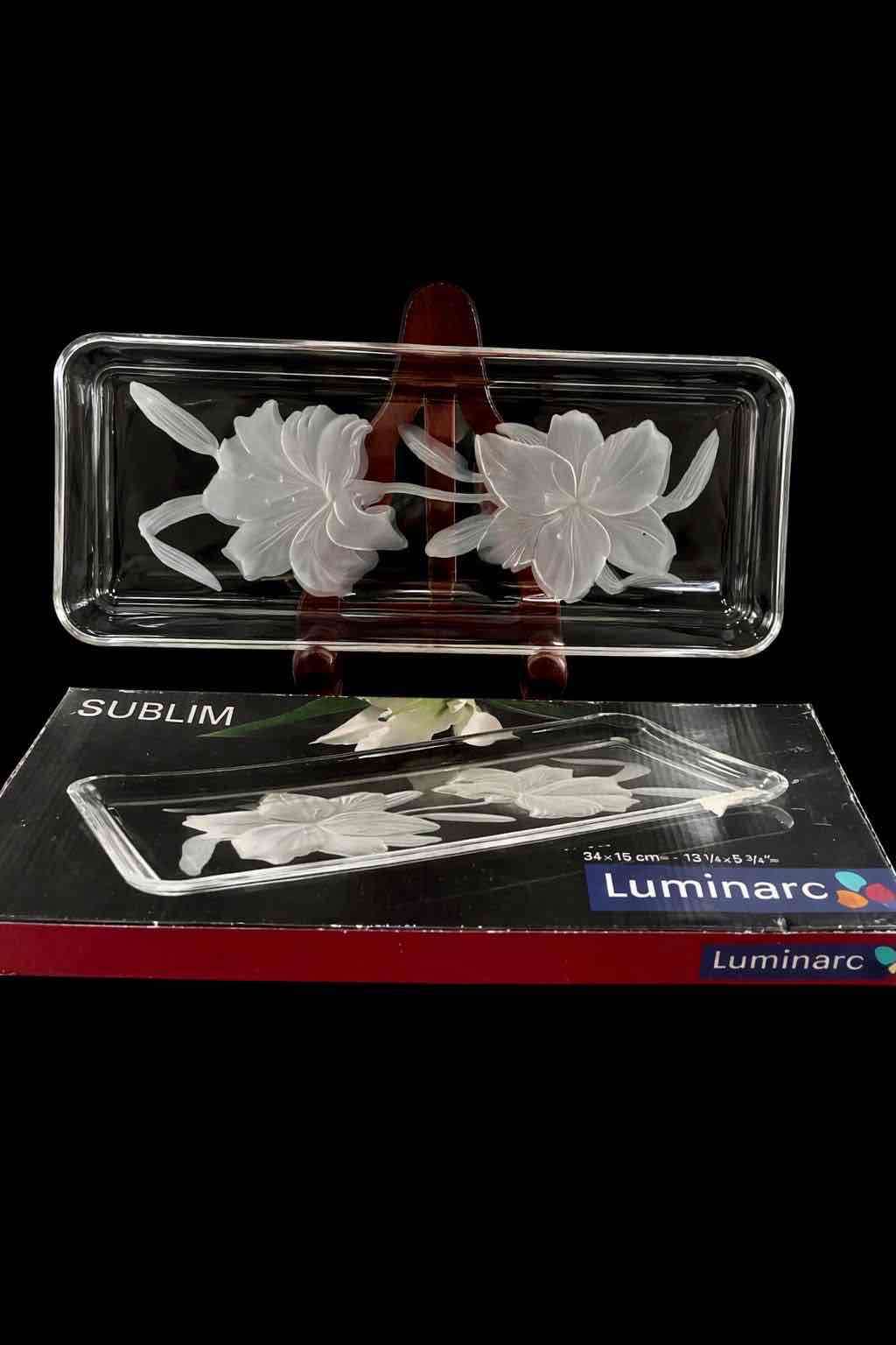 Bandeja de cristal Sublim Luminarc - miniatura 1