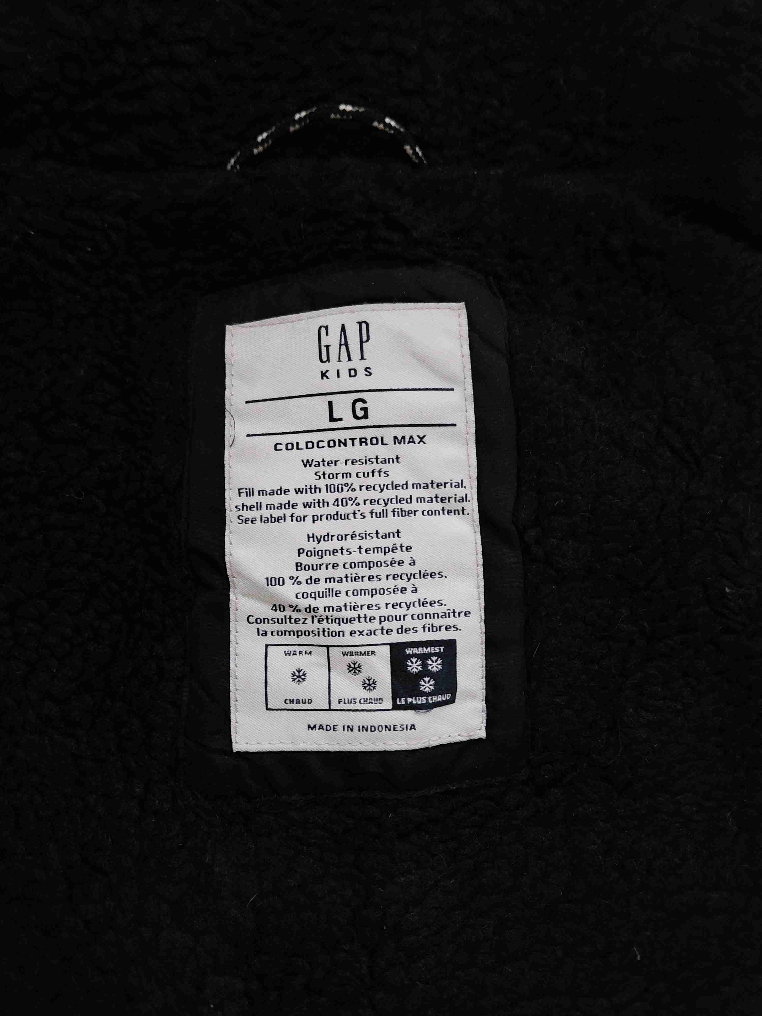 Chaqueta acolchada negra - miniatura 3