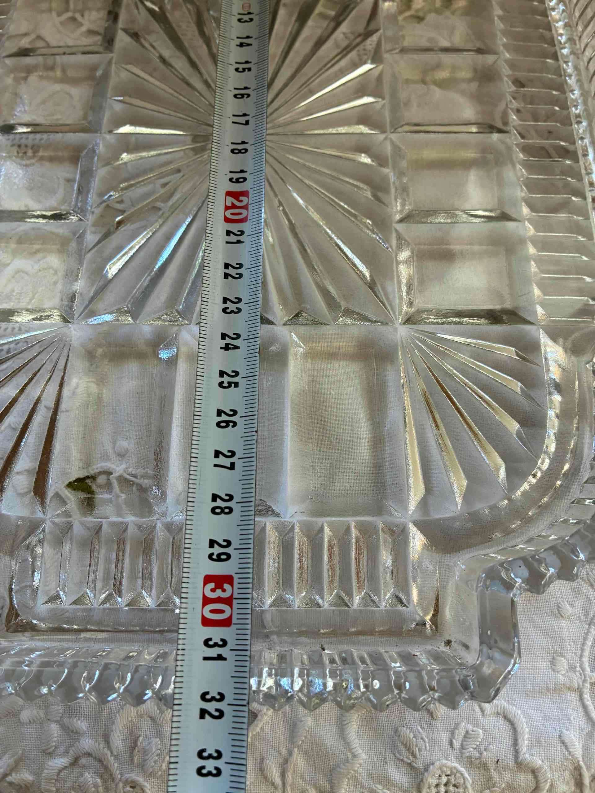 Bandeja depression glass para tocador - miniatura 2