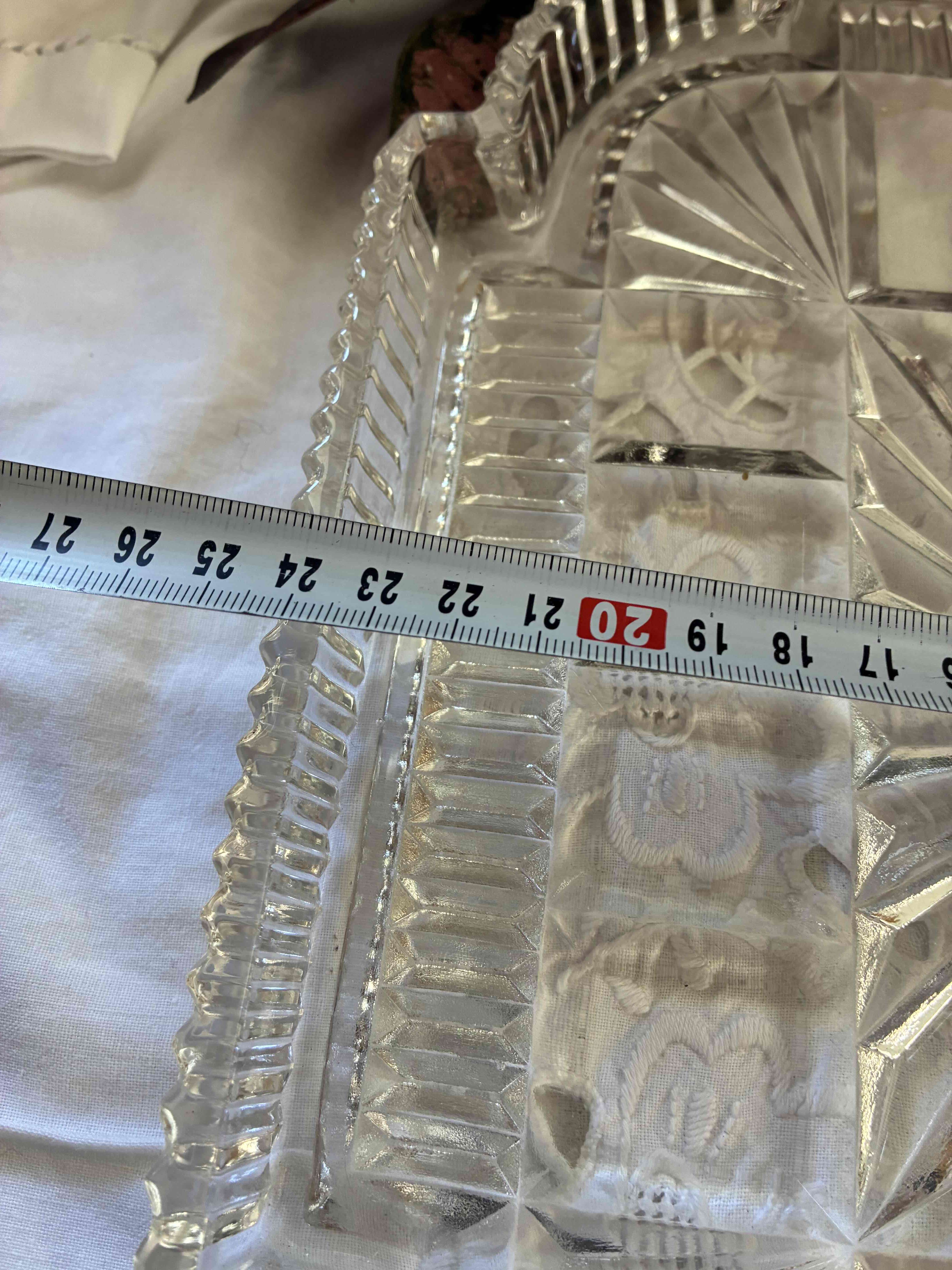 Bandeja depression glass para tocador - miniatura 3