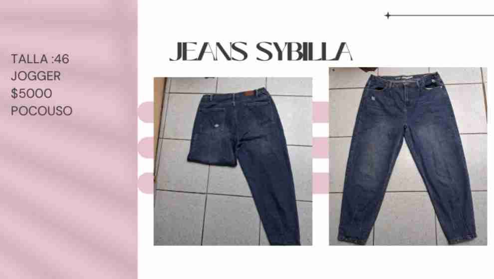 Jeans Sybilla jogger talla 46