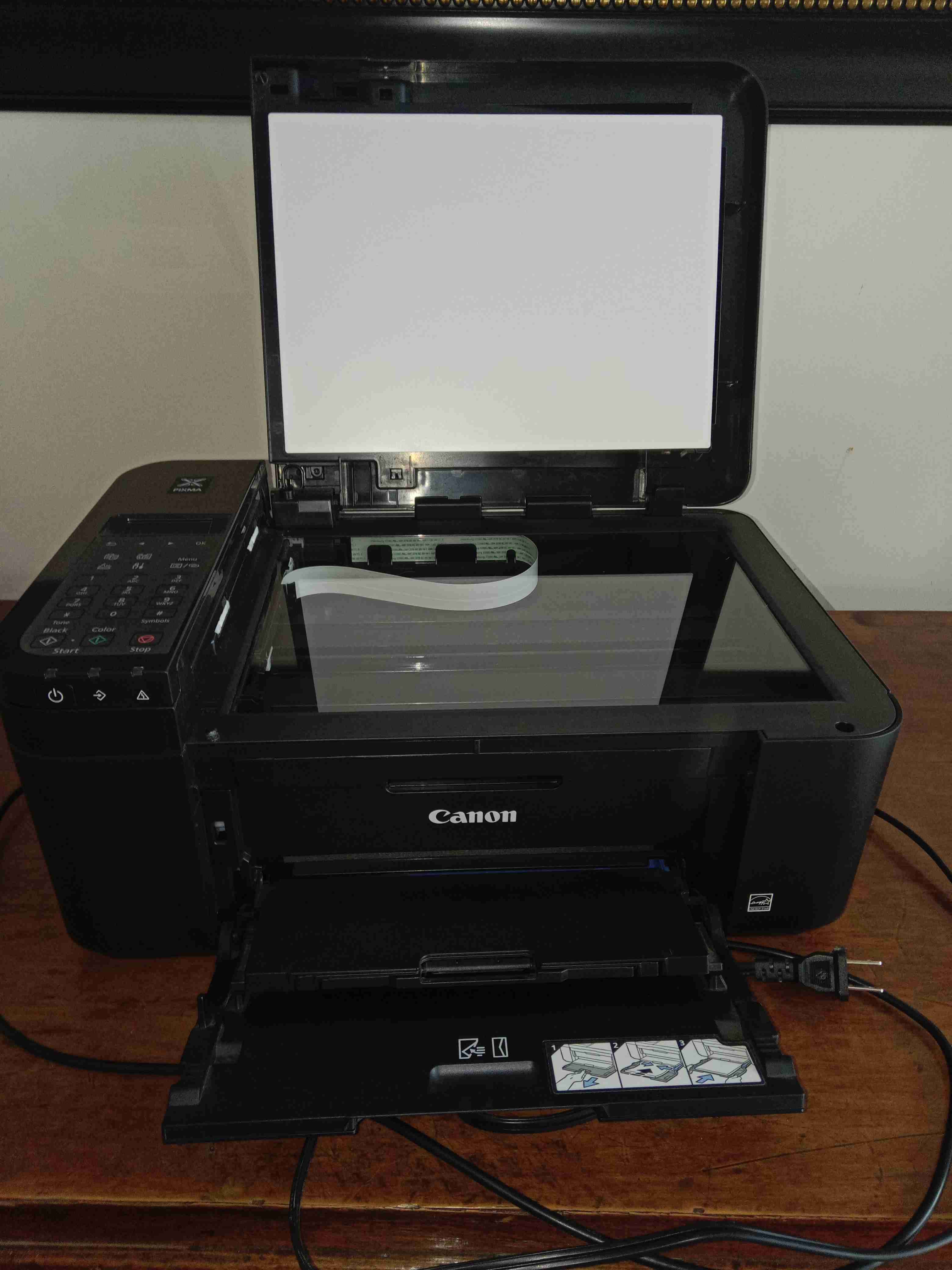 Impresora Canon Pixma negro multifuncional - miniatura 3