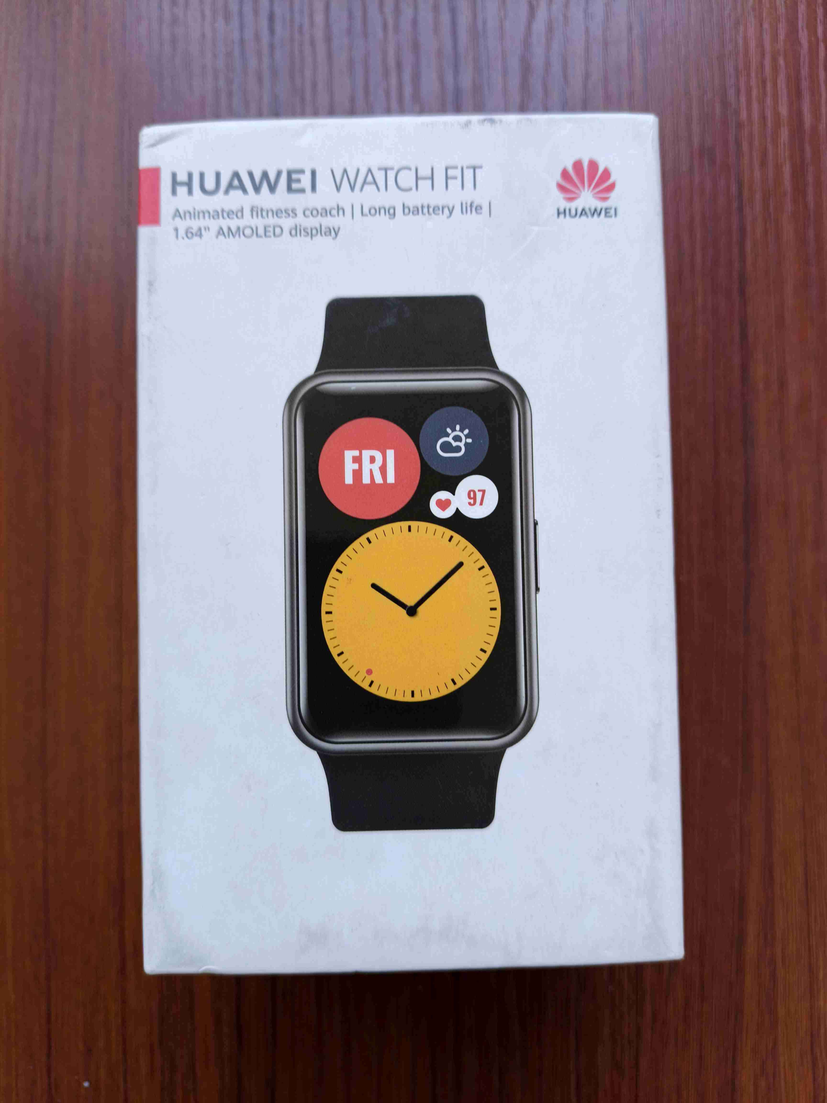 Huawei Watch Fit negro sin uso - miniatura 1