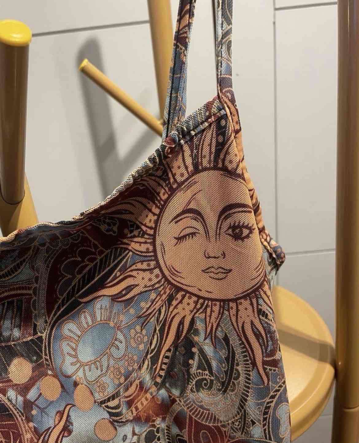 Vestido veraniego estampado sol - miniatura 2