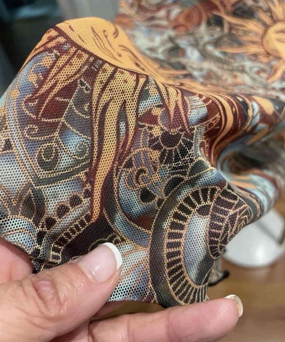 Vestido veraniego estampado sol - miniatura 3