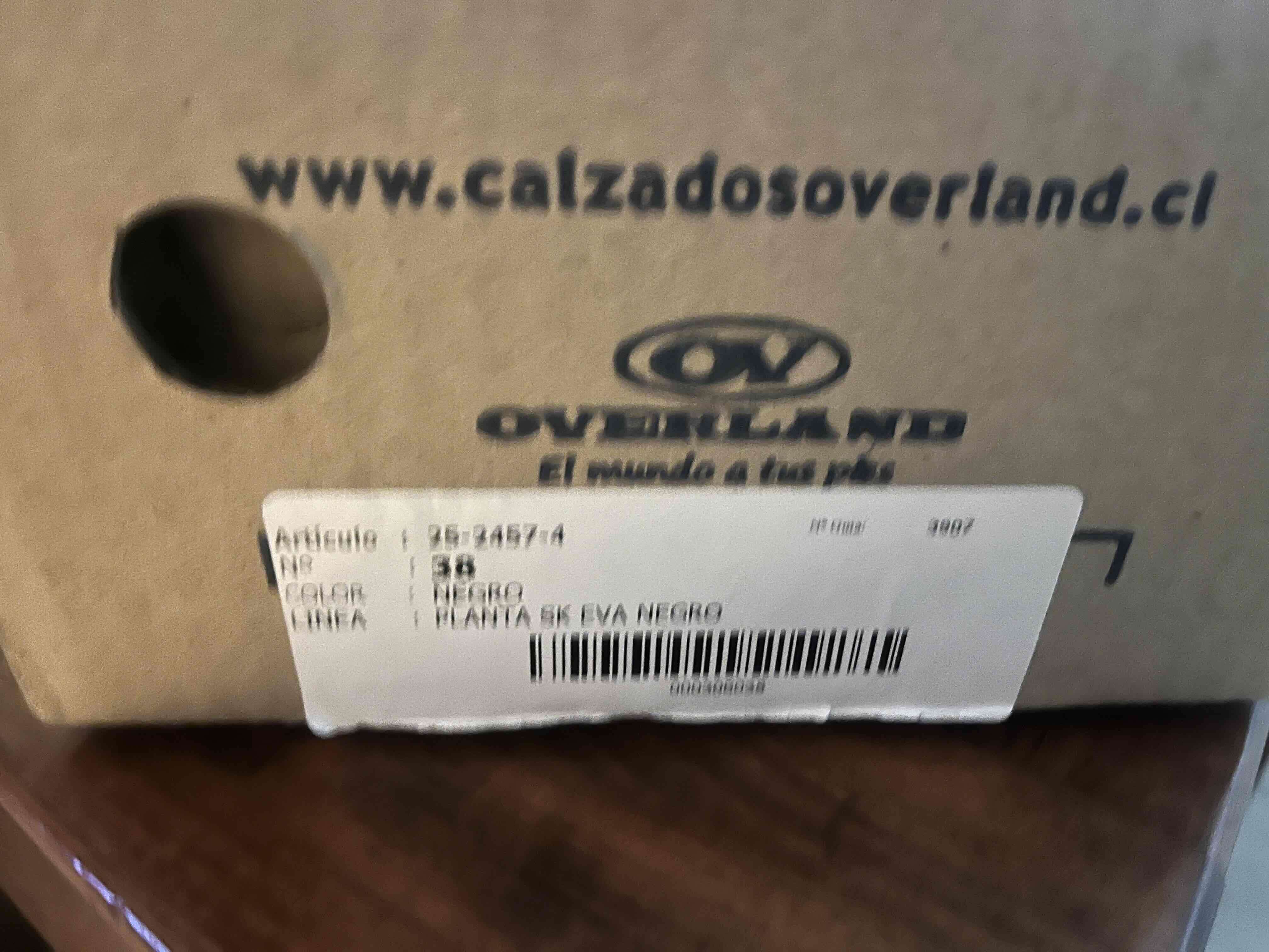 Zapatillas negras Overland - miniatura 2