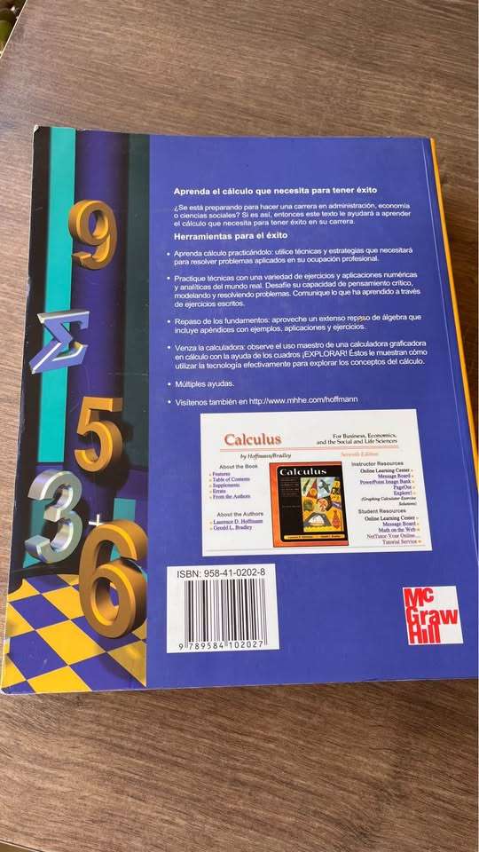 Libro Cálculo McGraw-Hill - miniatura 2