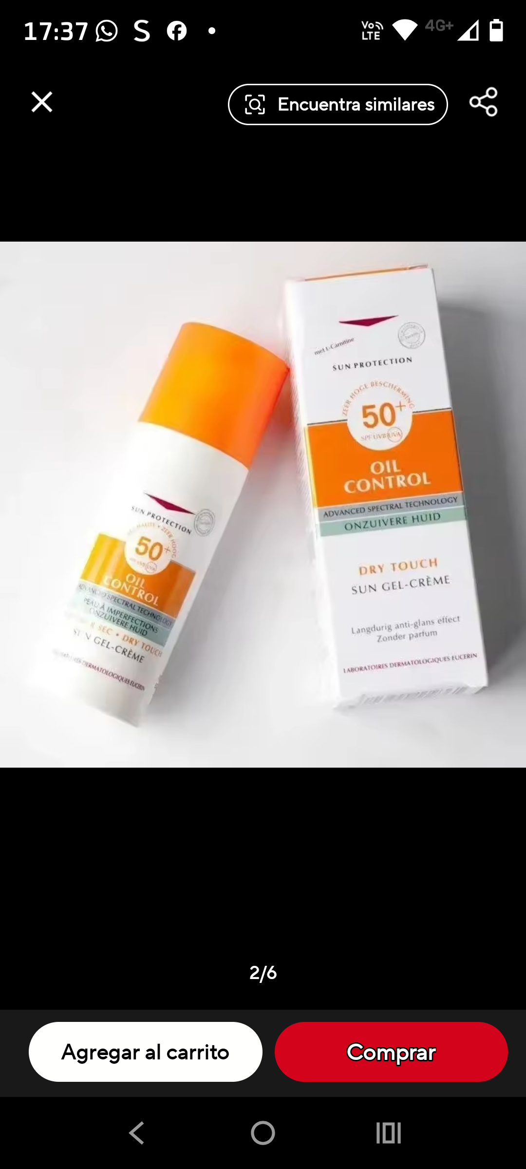 Protector Solar La Roche-Posay 50+ SPF - miniatura 5