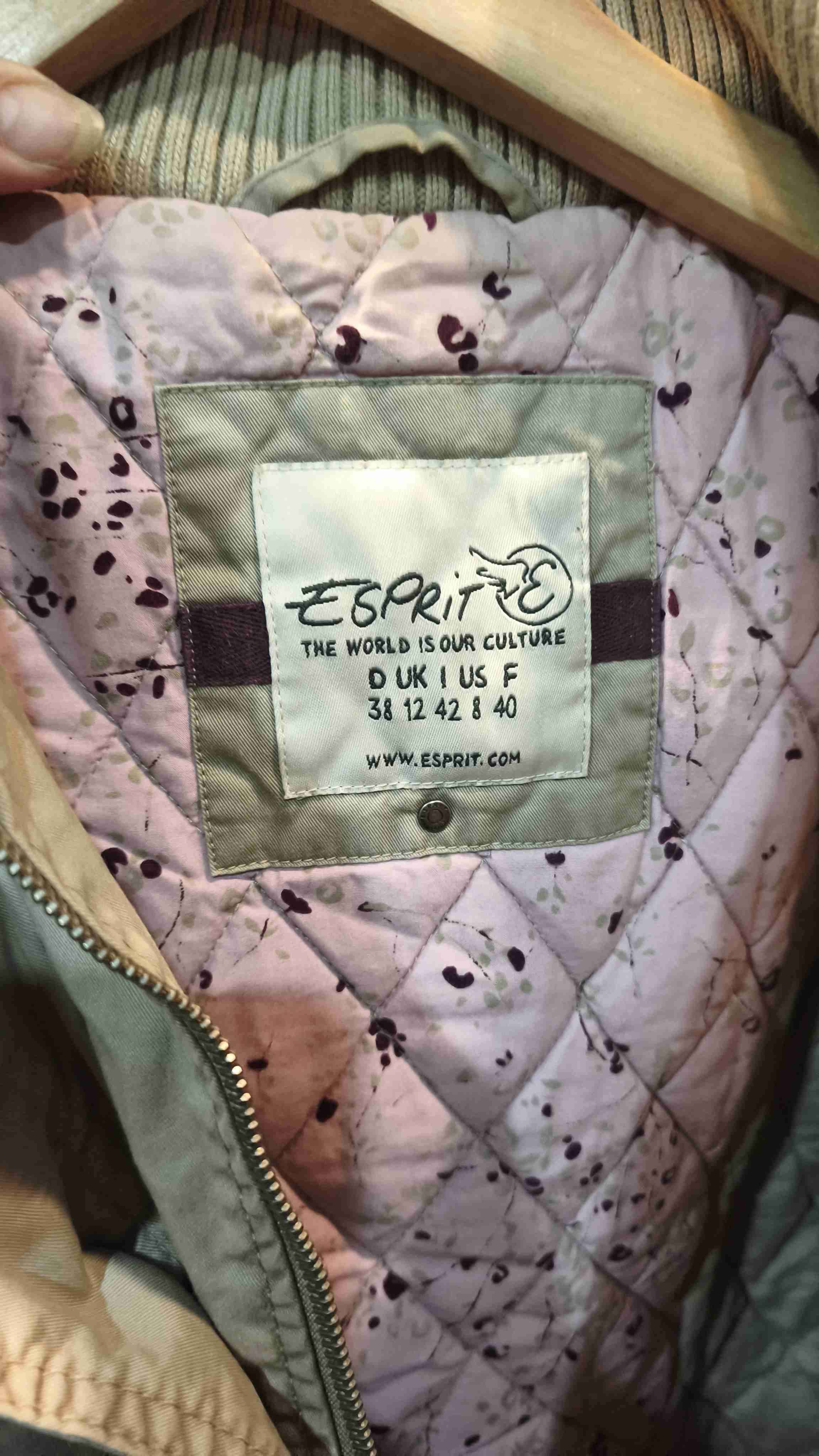 Chaqueta beige con capucha espirit - miniatura 3