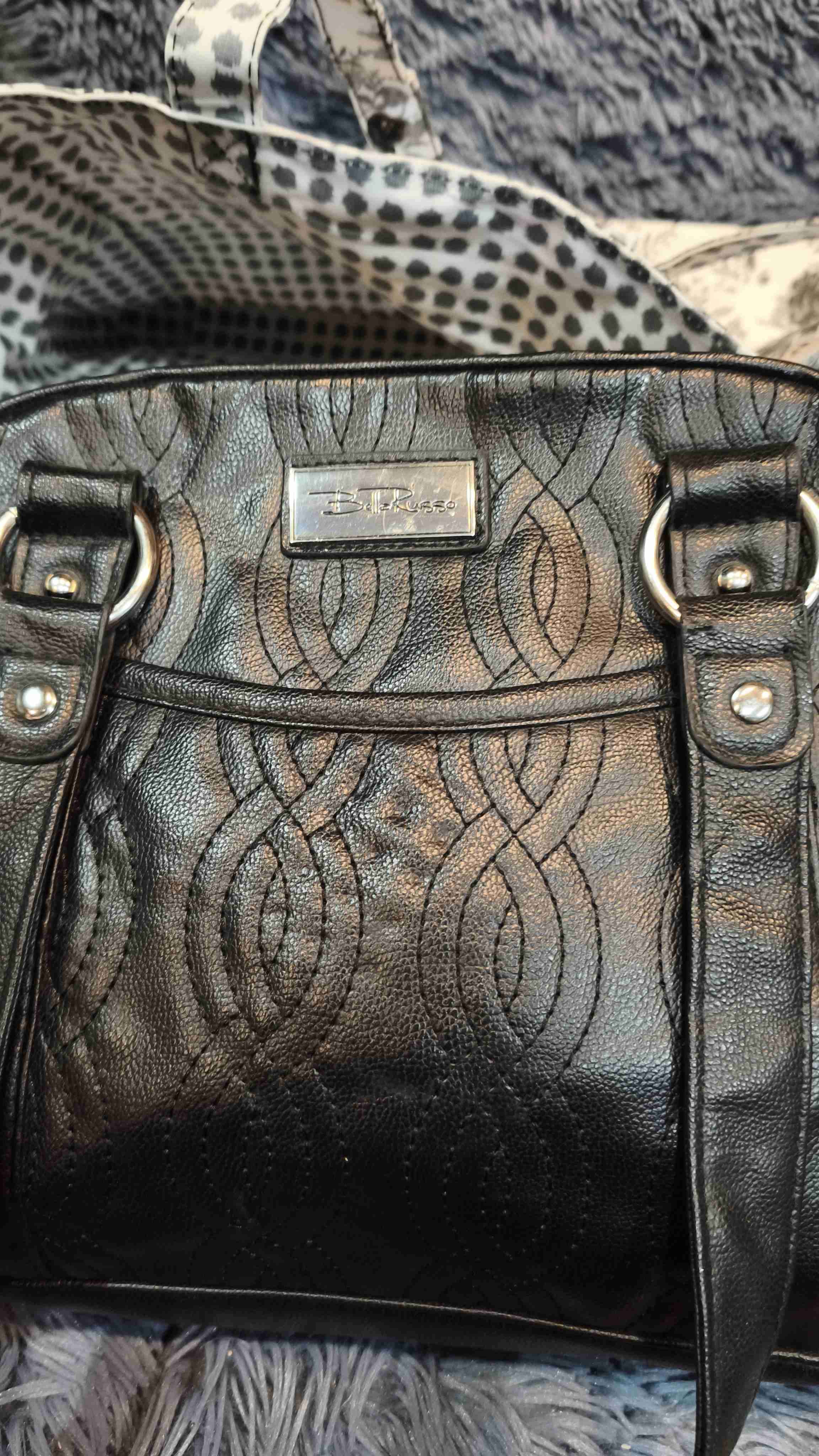 Cartera negra Belle Russo - miniatura 1