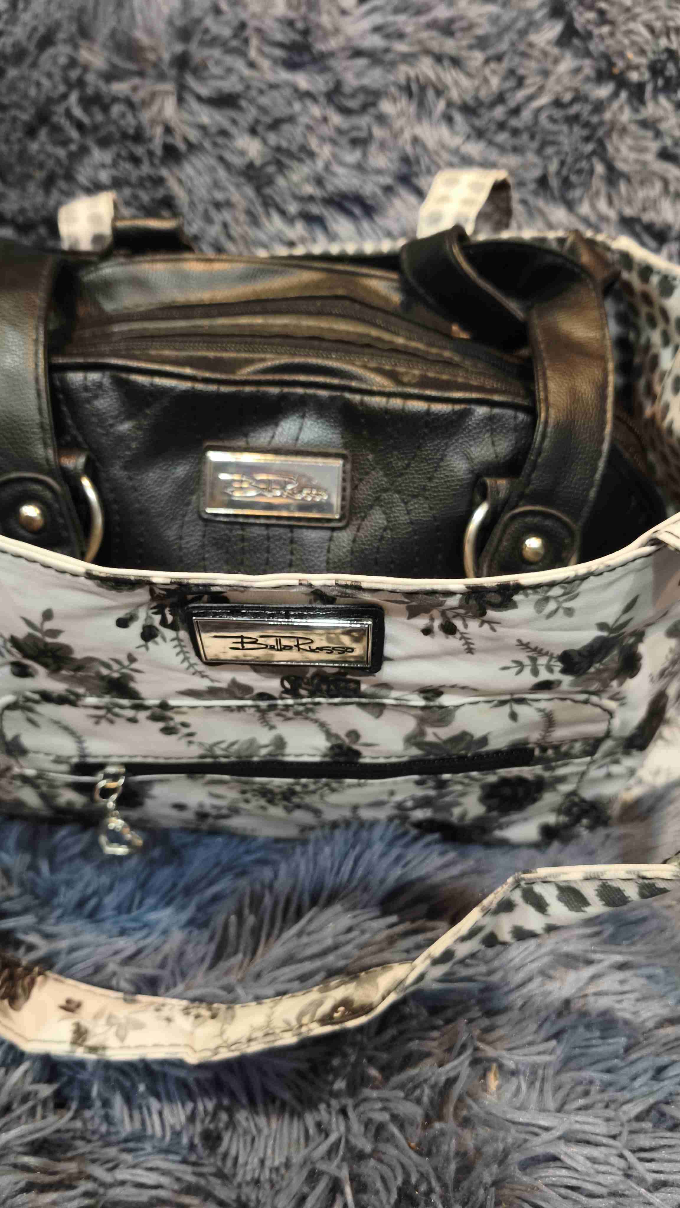 Cartera negra Belle Russo - miniatura 4