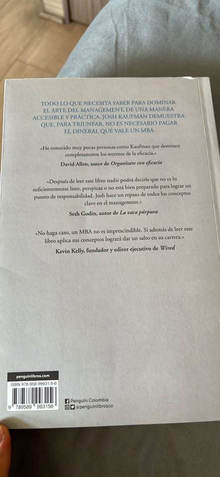 Libro MBA Personal - miniatura 5