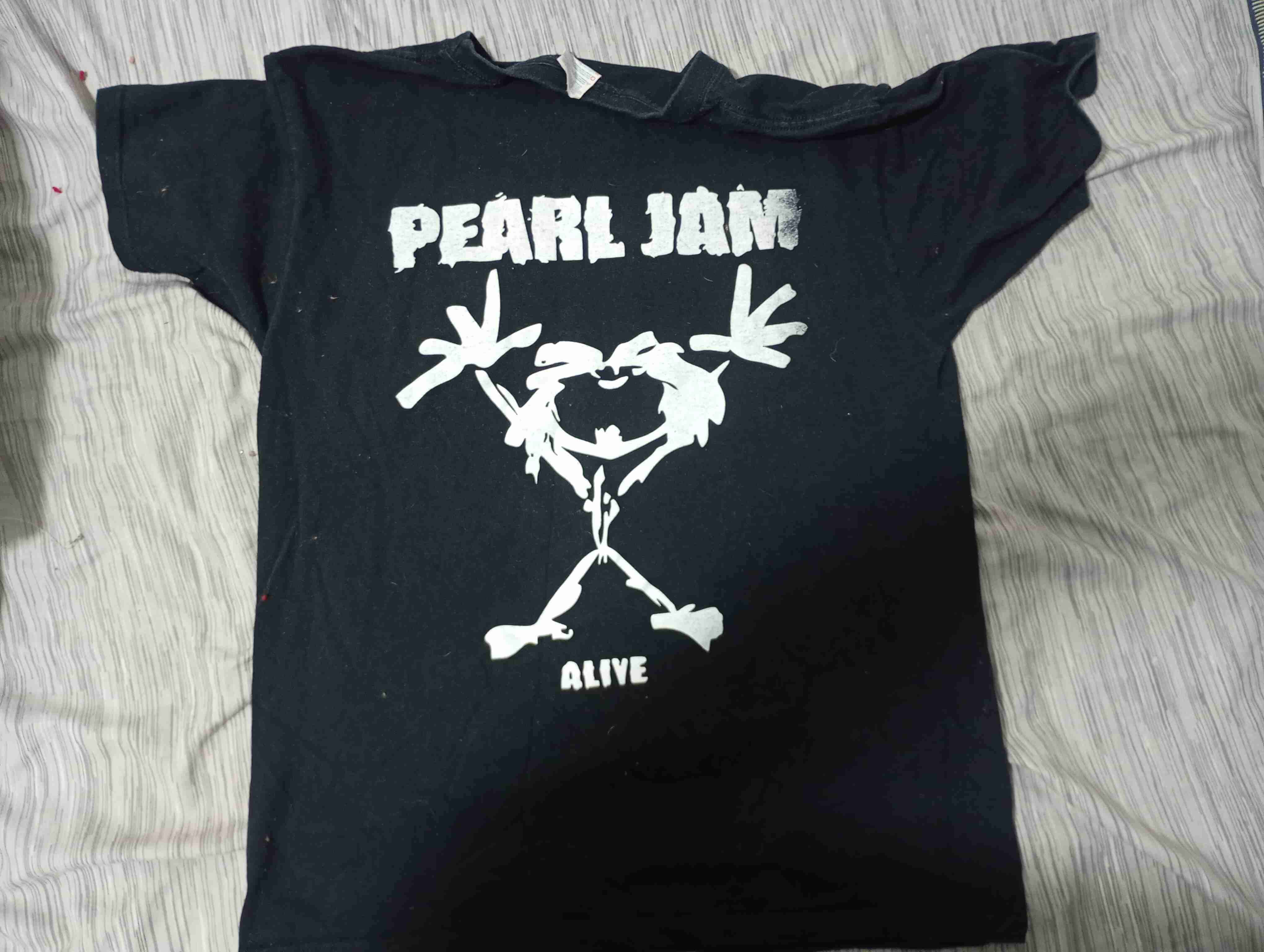 Polera Pearl Jam negra estampada - miniatura 2