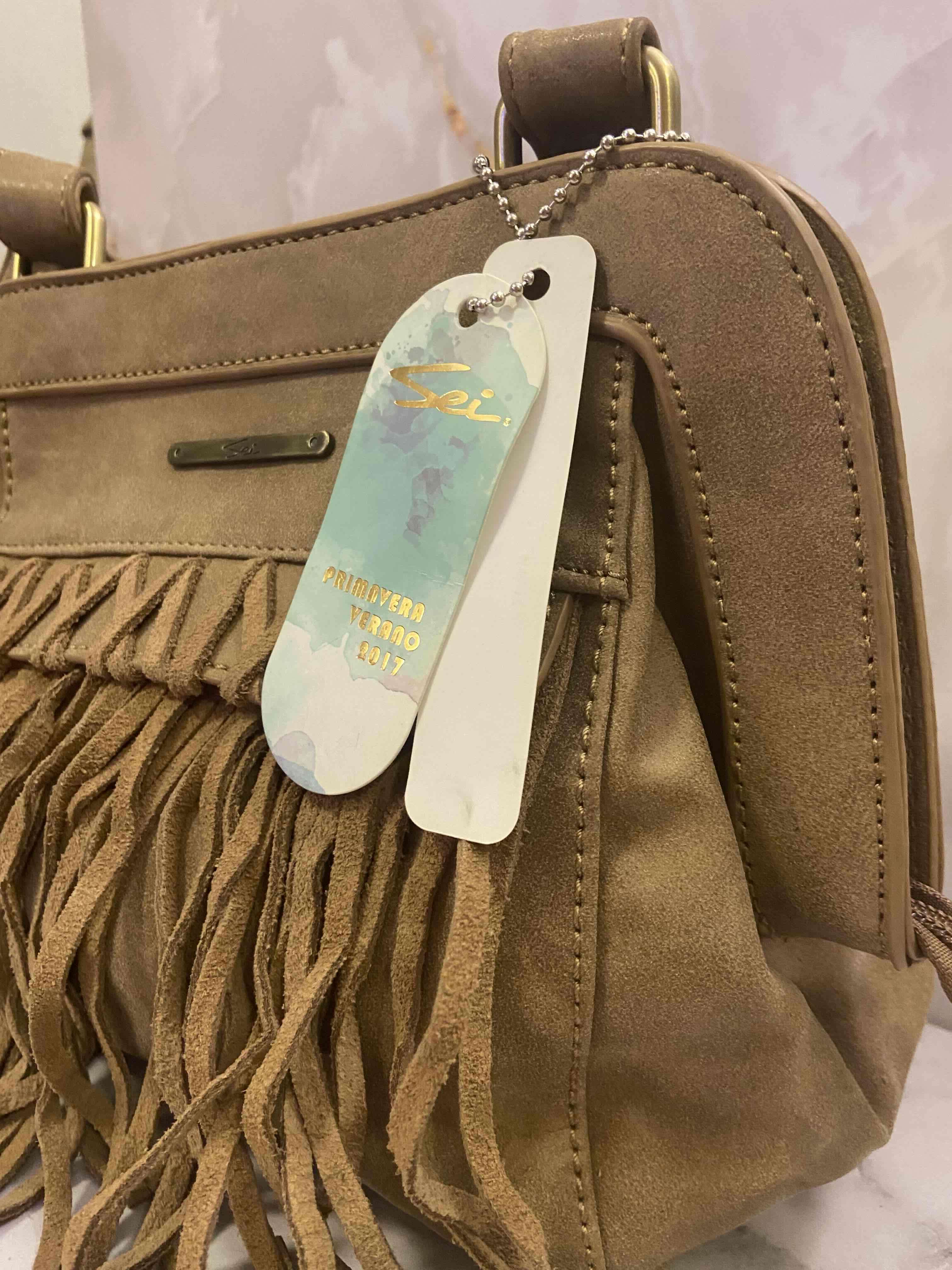 Cartera SEI con flecos - miniatura 2