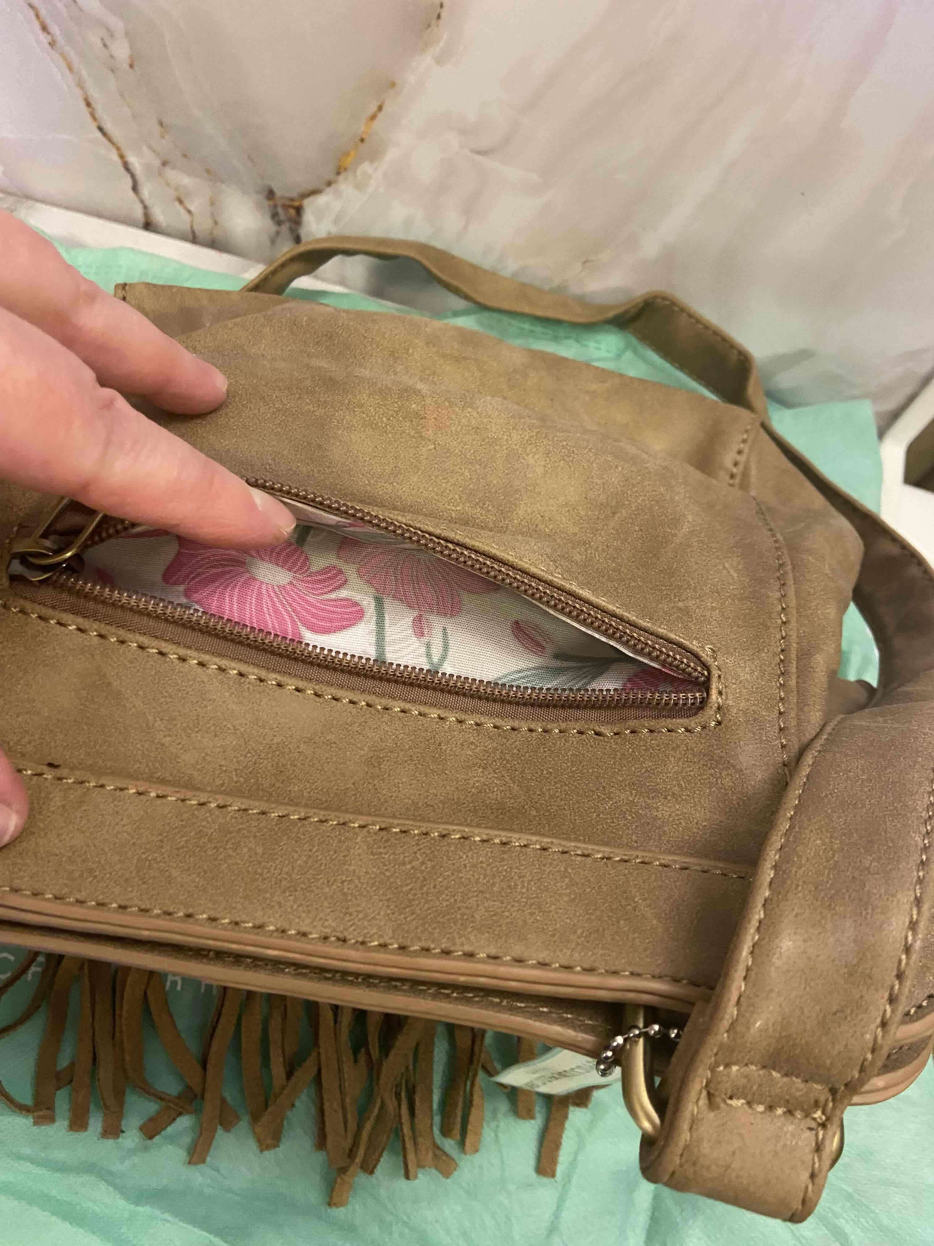 Cartera SEI con flecos - miniatura 4