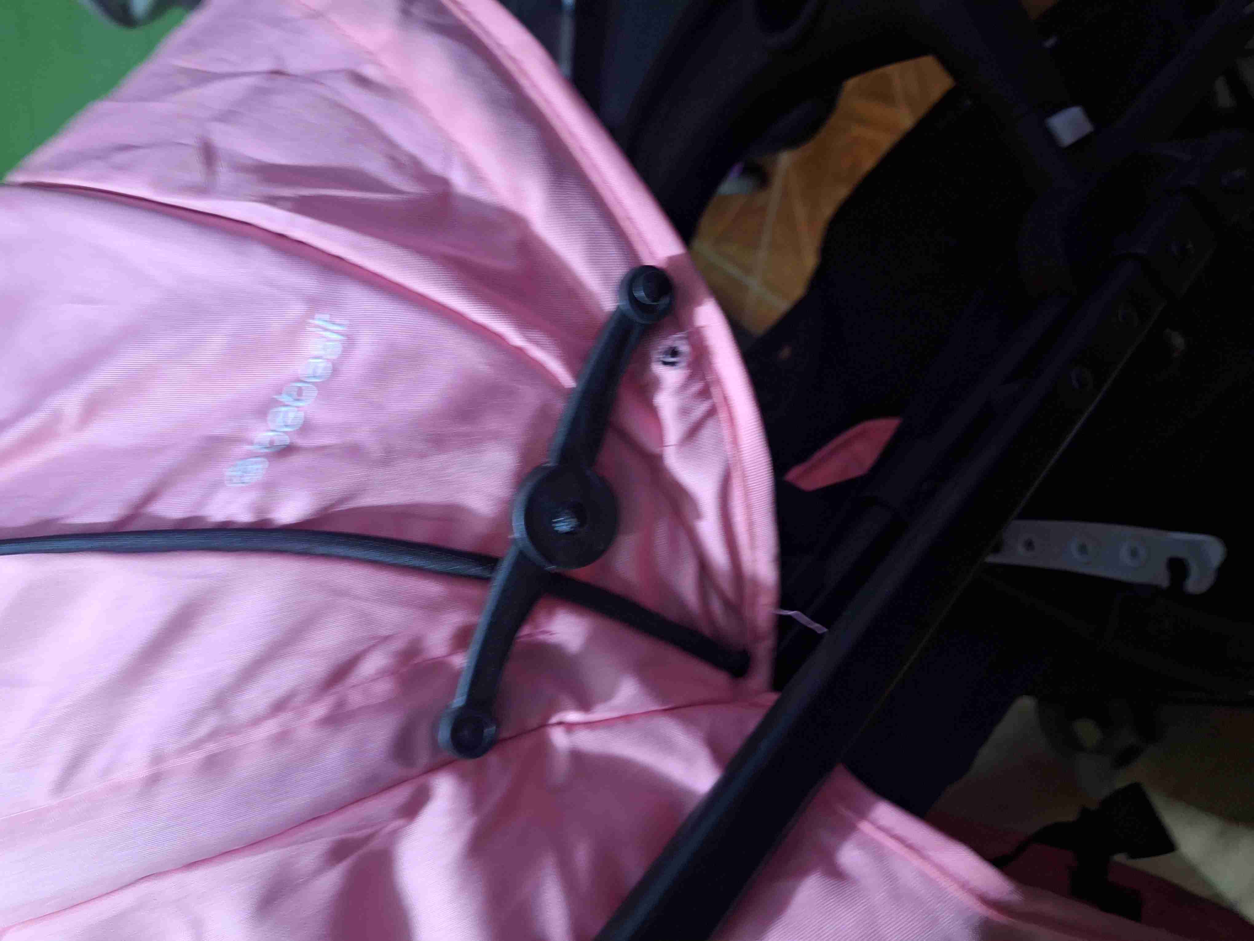 Coche para bebé Bebesit rosa - miniatura 6