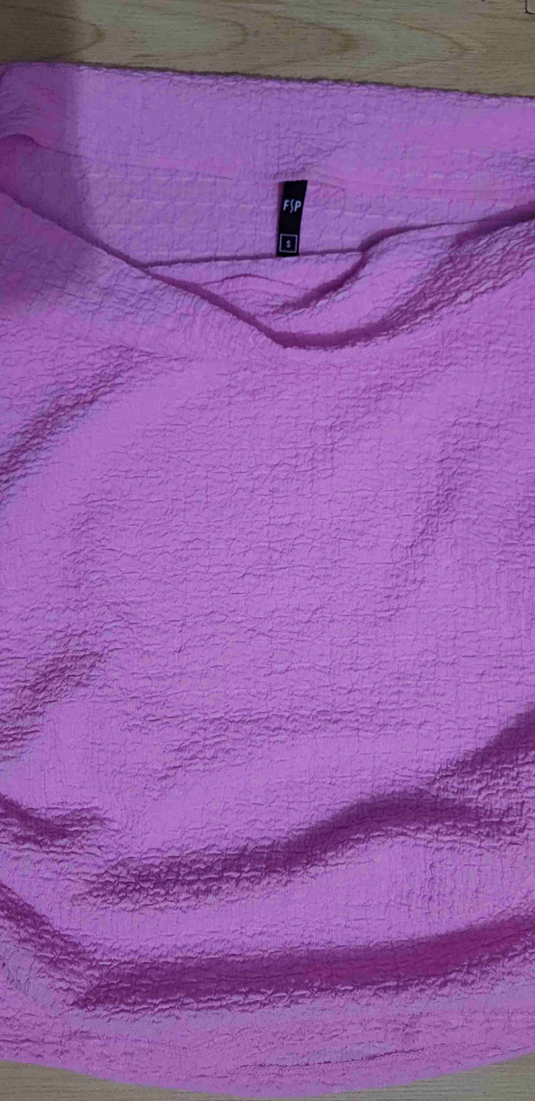 Top texturizado rosa claro - miniatura 4