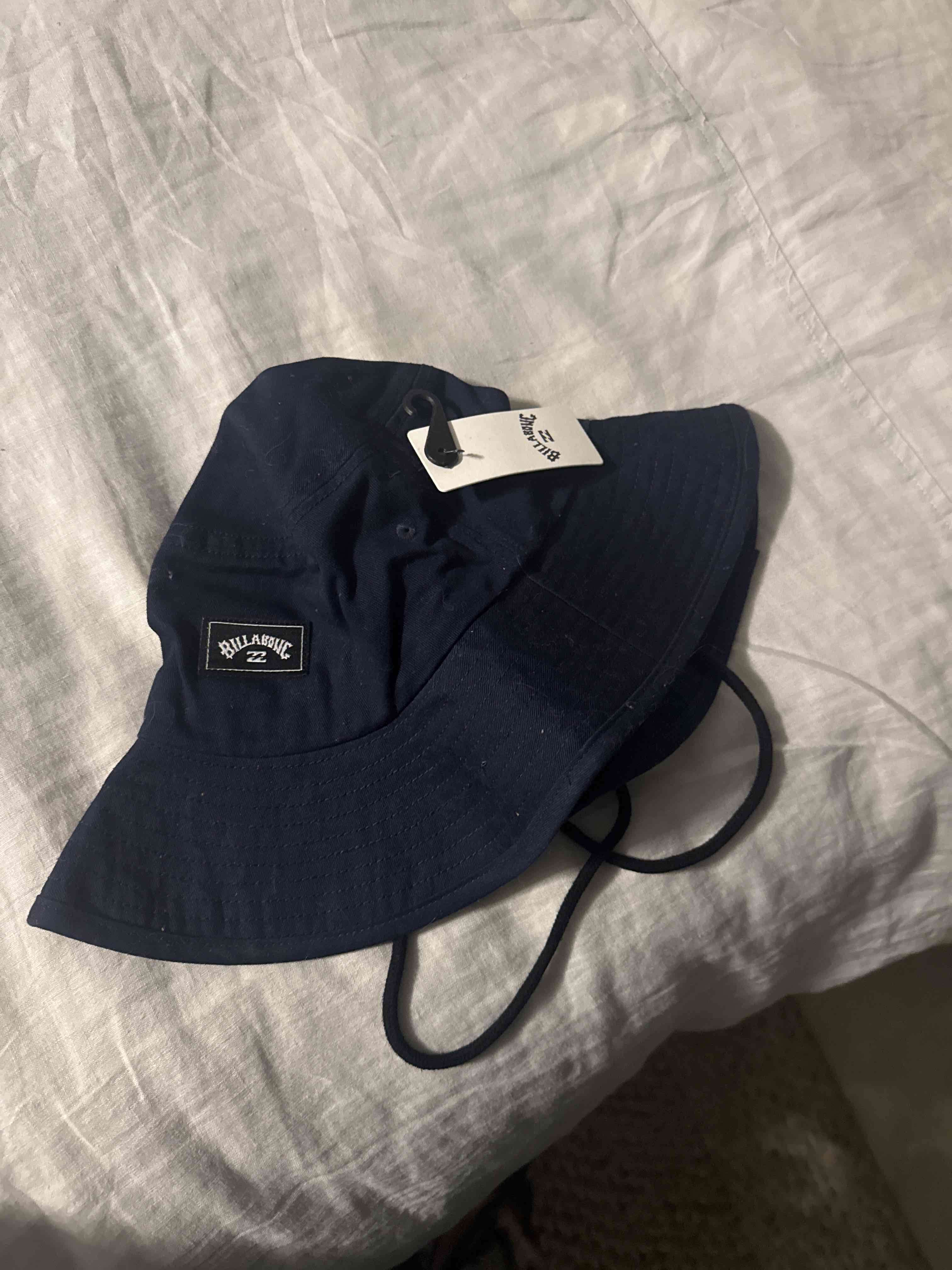 Sombrero azul tamaño niño con etiqueta - miniatura 2