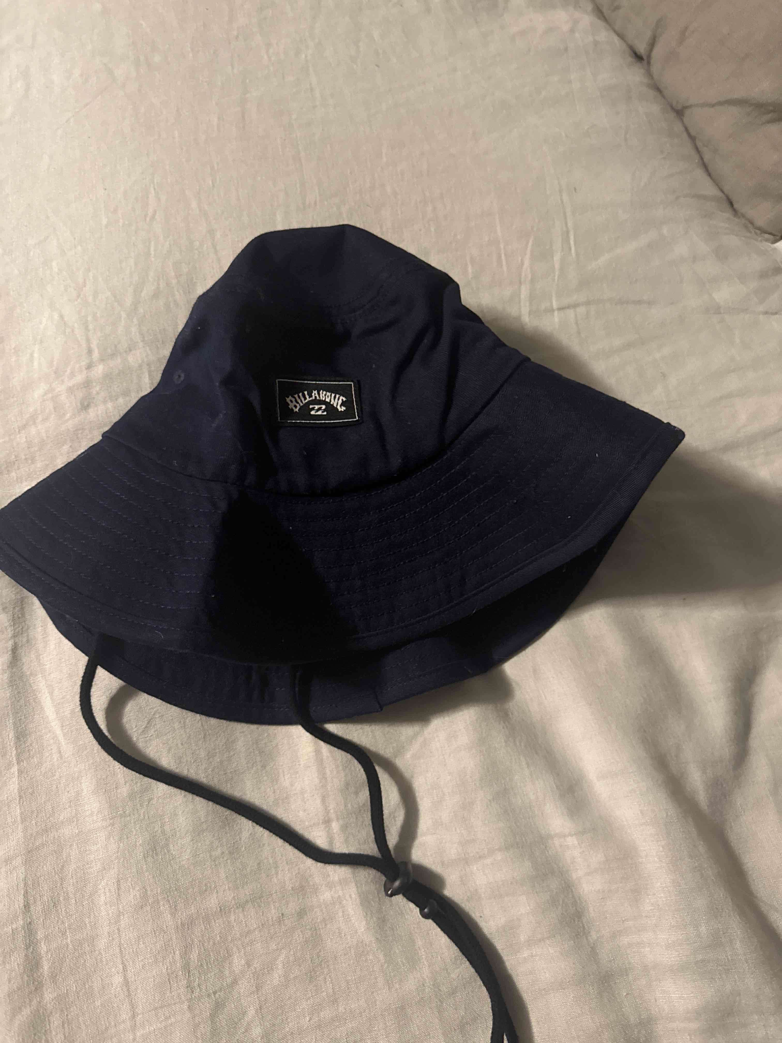 Sombrero azul tamaño niño con etiqueta - miniatura 3