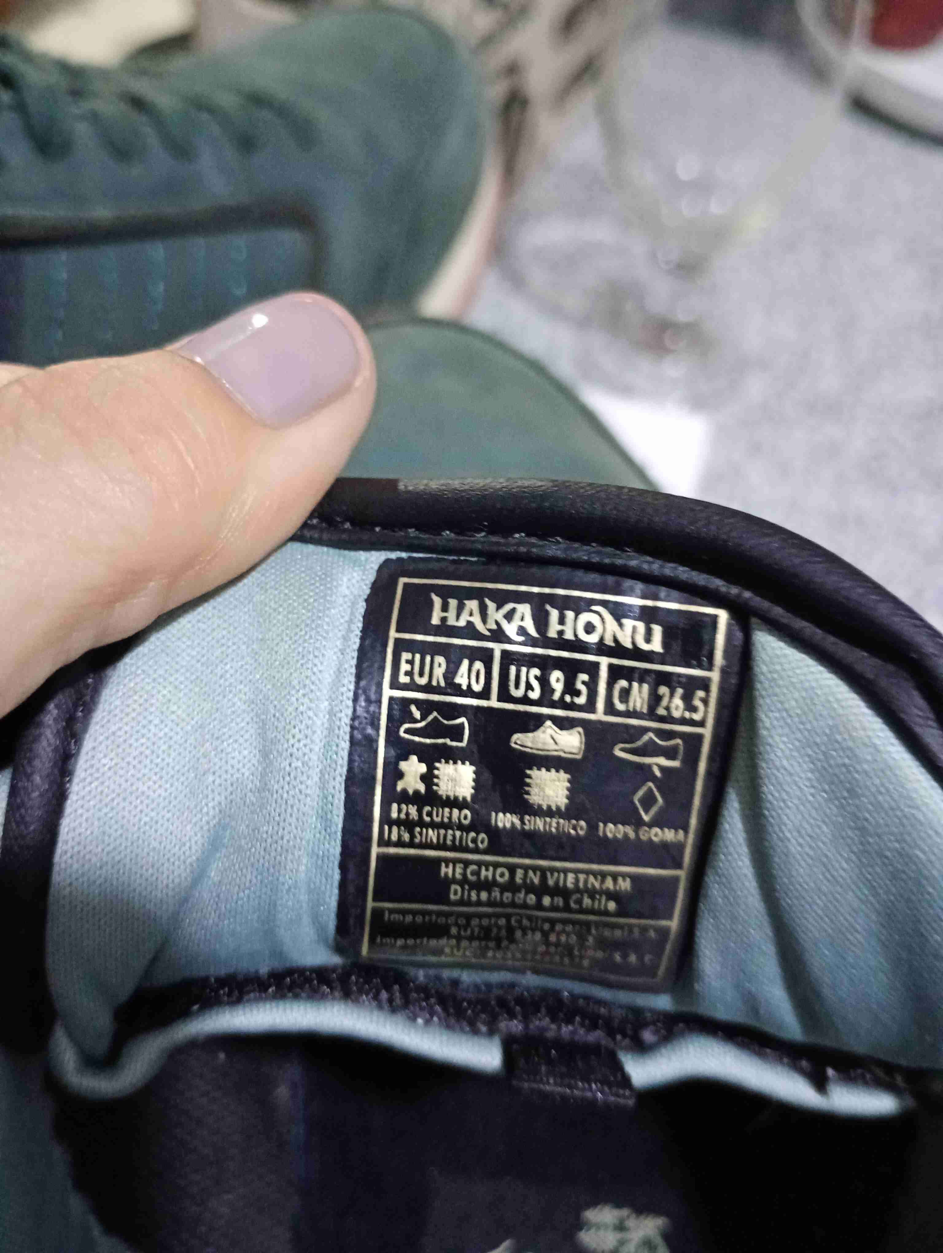 Zapatillas Haka Honu verdes - miniatura 4