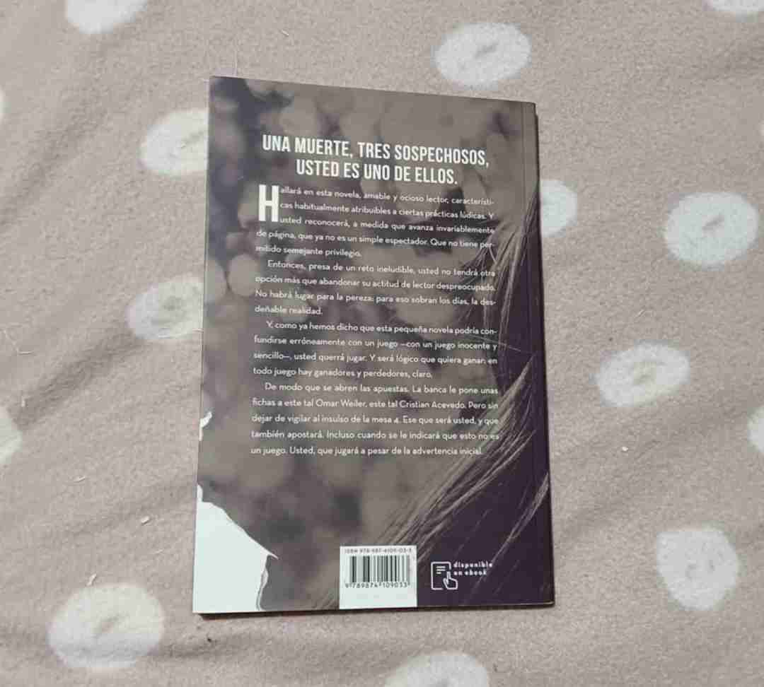 Libro 'Matilde debe morir' de Cristian Acevedo - miniatura 2