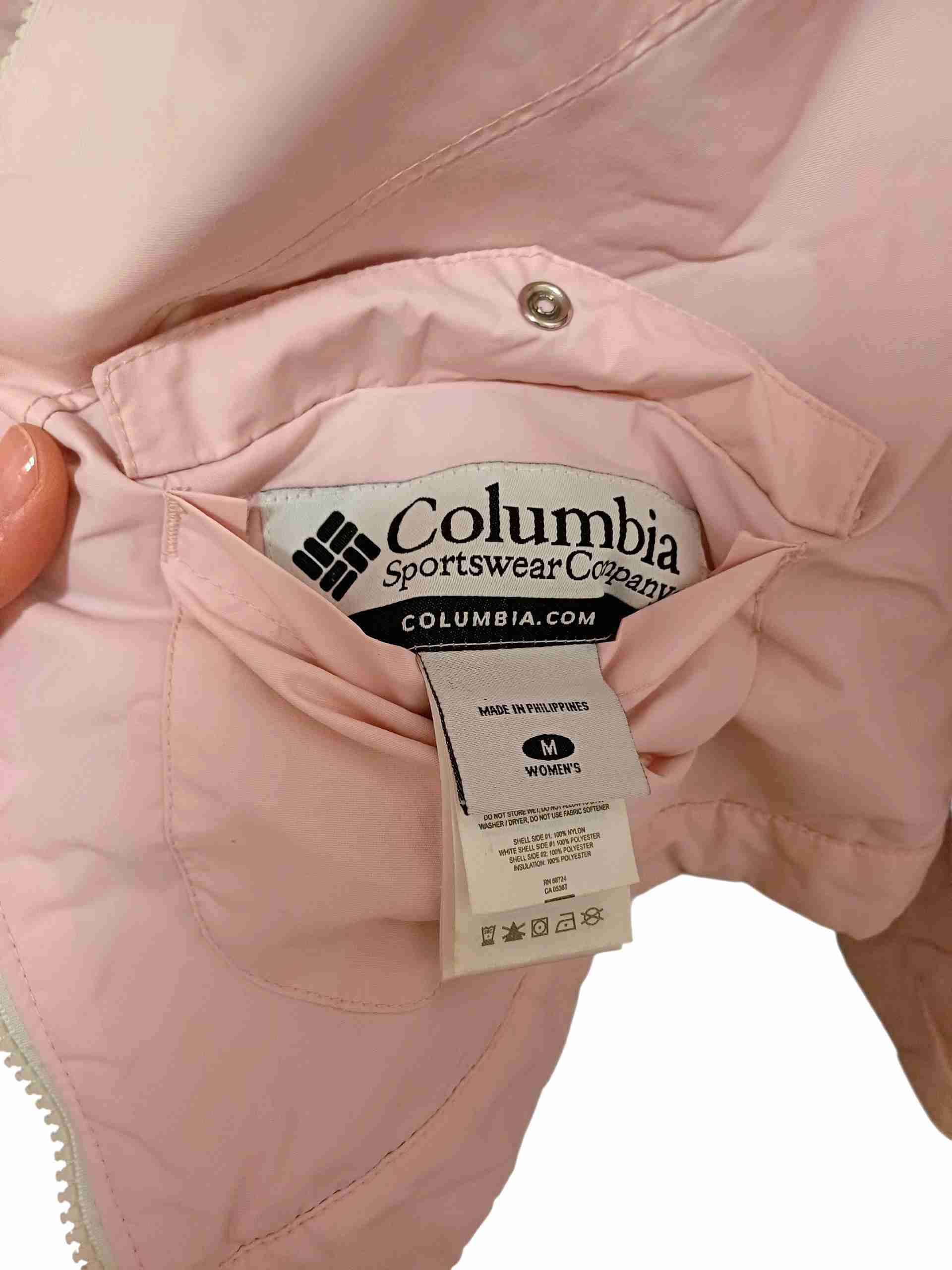 Chaqueta Columbia rosada reversible - miniatura 8