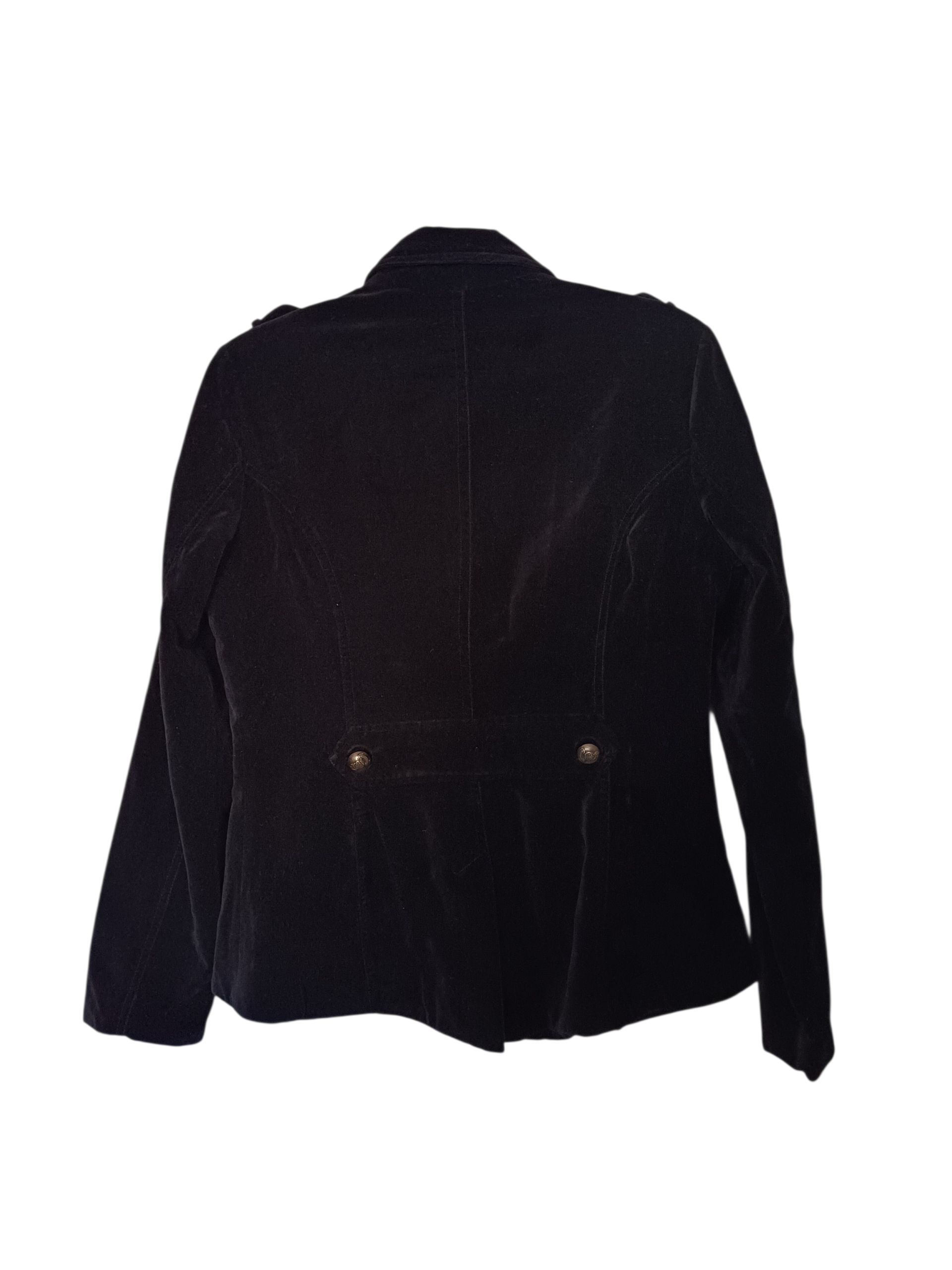 Blazer negro de terciopelo - miniatura 2